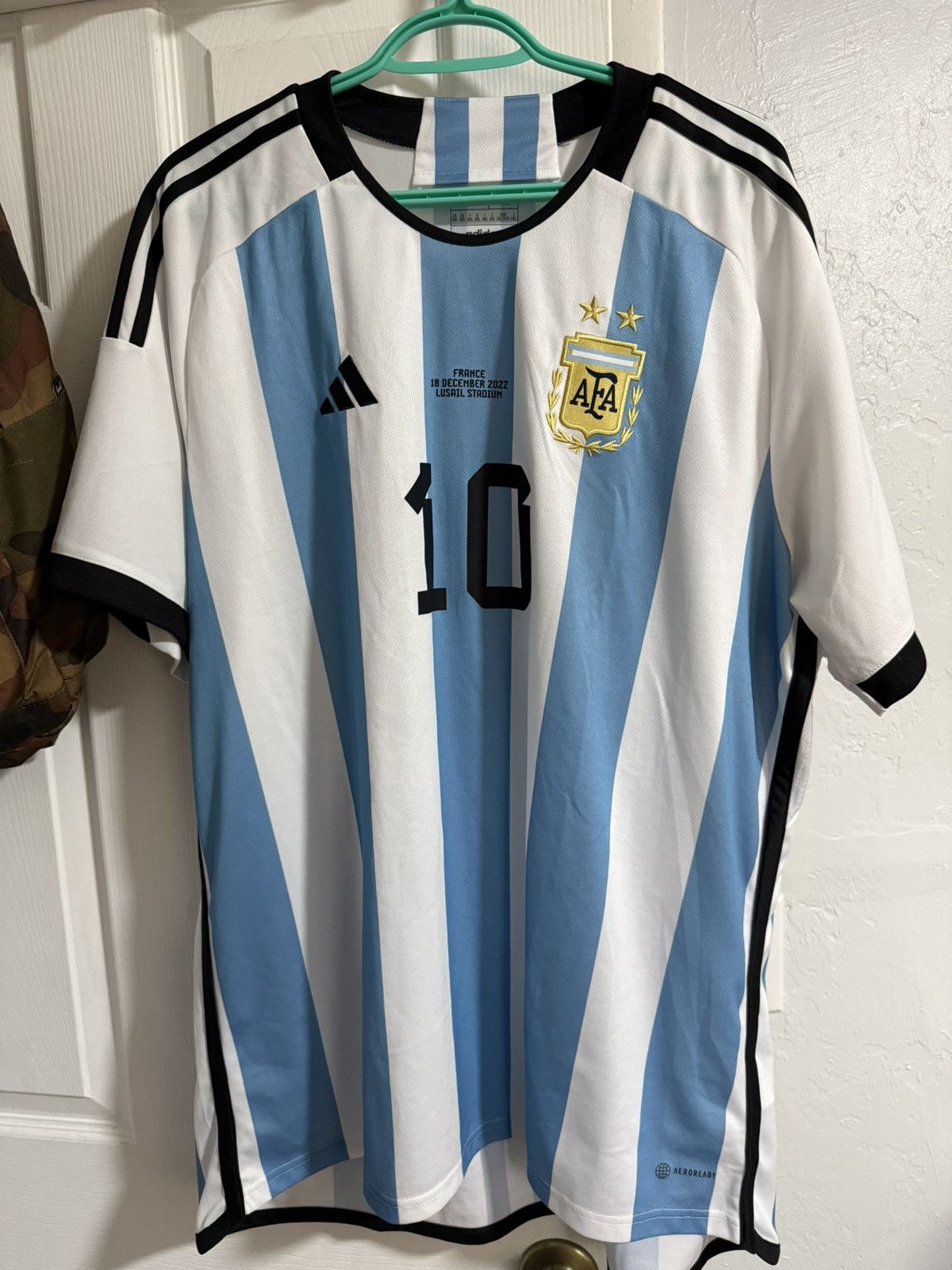 Adidas Adidas messi worldcup jersey 2022 Size US XXL / EU 58 / 5 - 1 Thumbnail