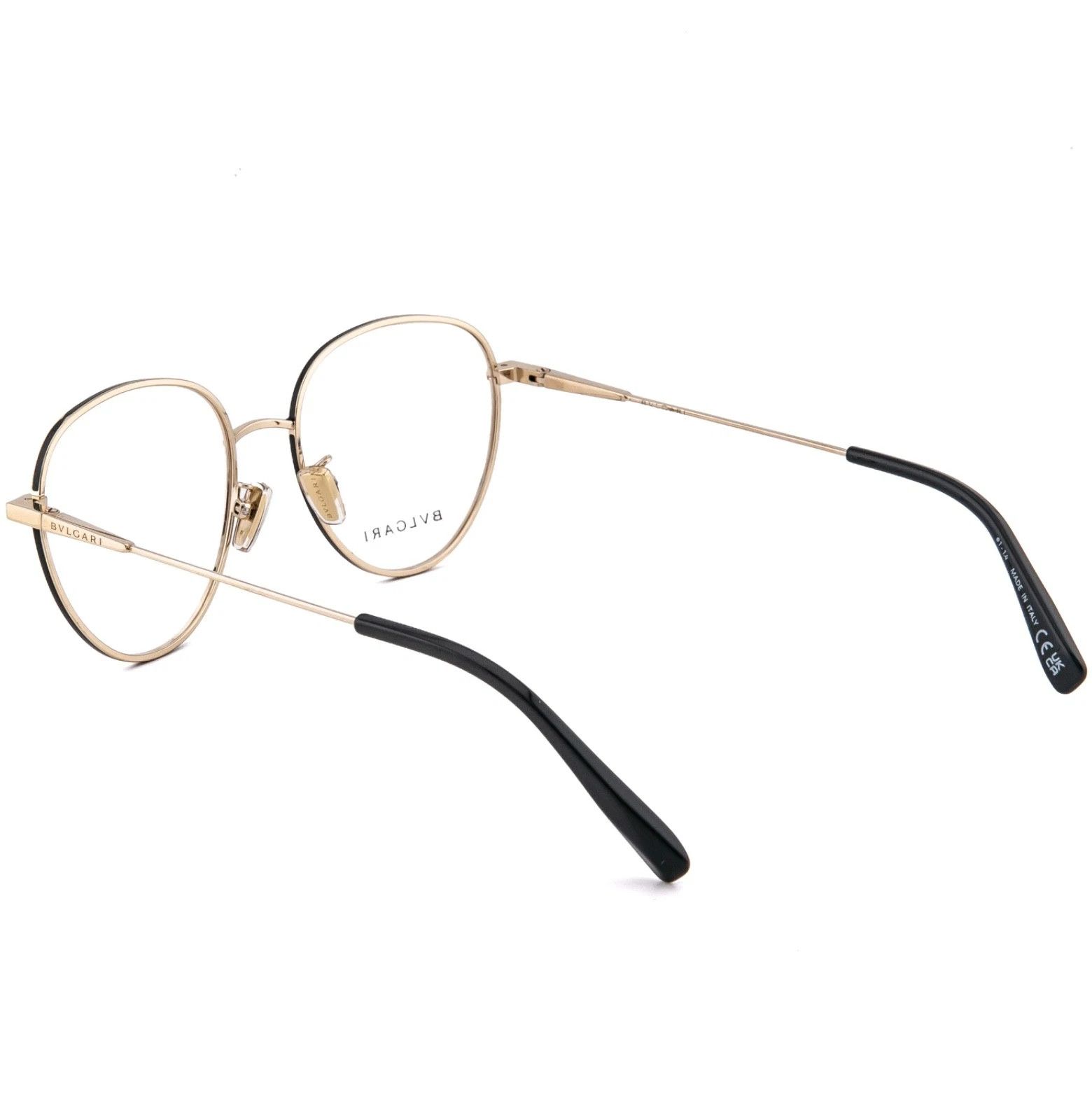 Bvlgari BVLGARI 50012 B.ZERO1 BV50012U Gold Black Optical 033 Zero Size ONE SIZE - 4 Thumbnail