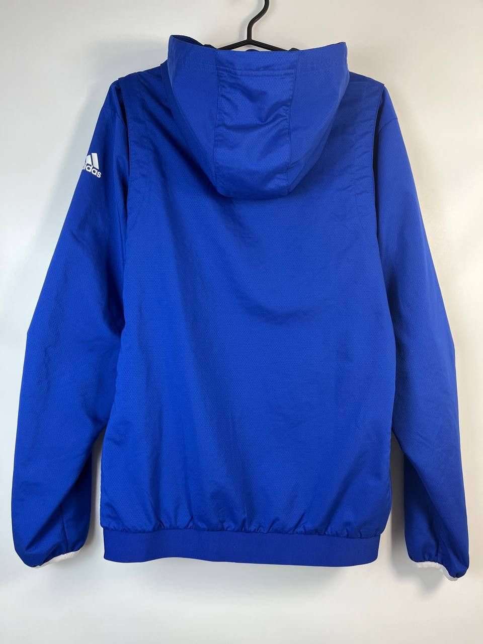 Adidas CHELSEA FC ADIDAS CLIMALITE JACKET HOODED WINDBREAKER Sz S Size US S / EU 44-46 / 1 - 5 Thumbnail