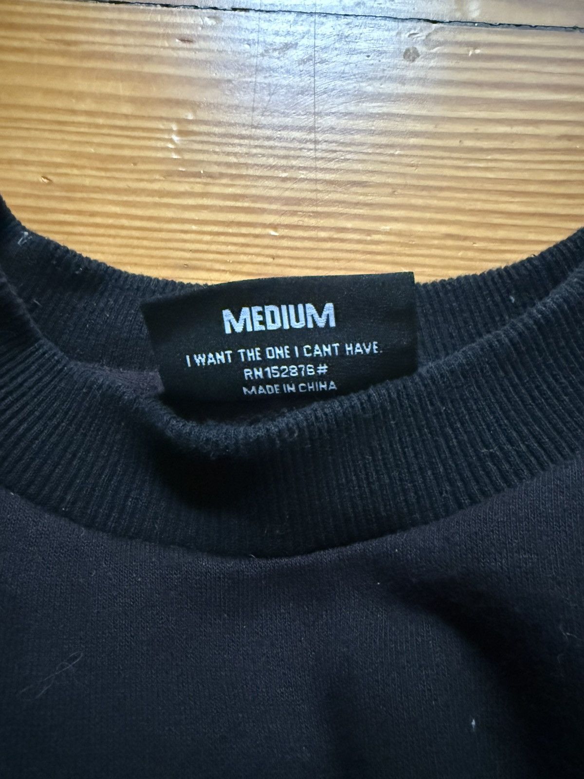 Pleasures Pleasures Black Crewneck Size US M / EU 48-50 / 2 - 3 Thumbnail