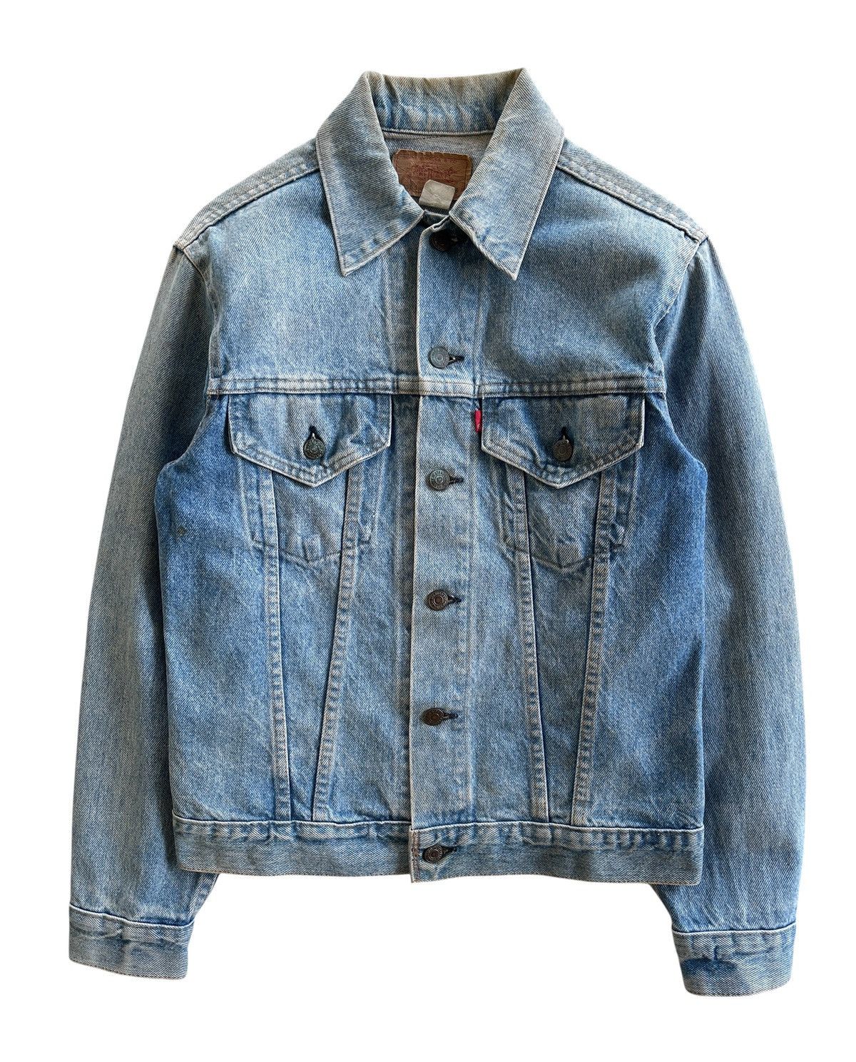 Levi's Vintage Clothing 70s Levis USA 70505-0217 Single R Trucker Jacket Size US S / EU 44-46 / 1 - 1 Thumbnail