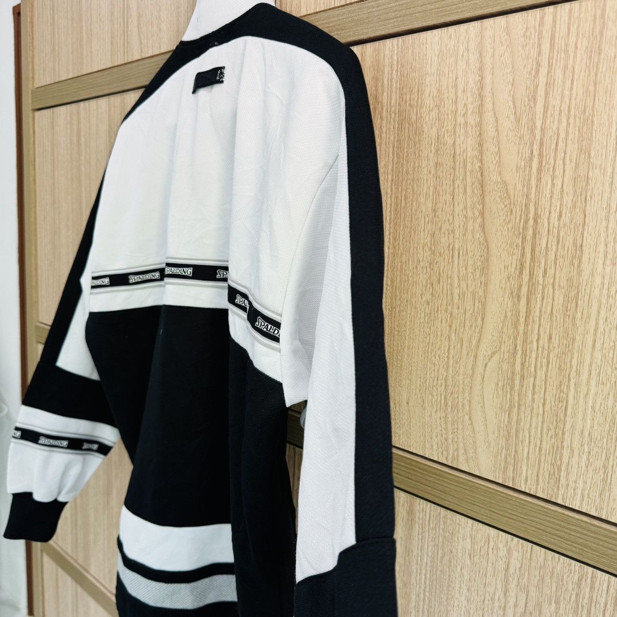 Spalding Black N White Spalding Sweater Size US M / EU 48-50 / 2 - 5 Thumbnail