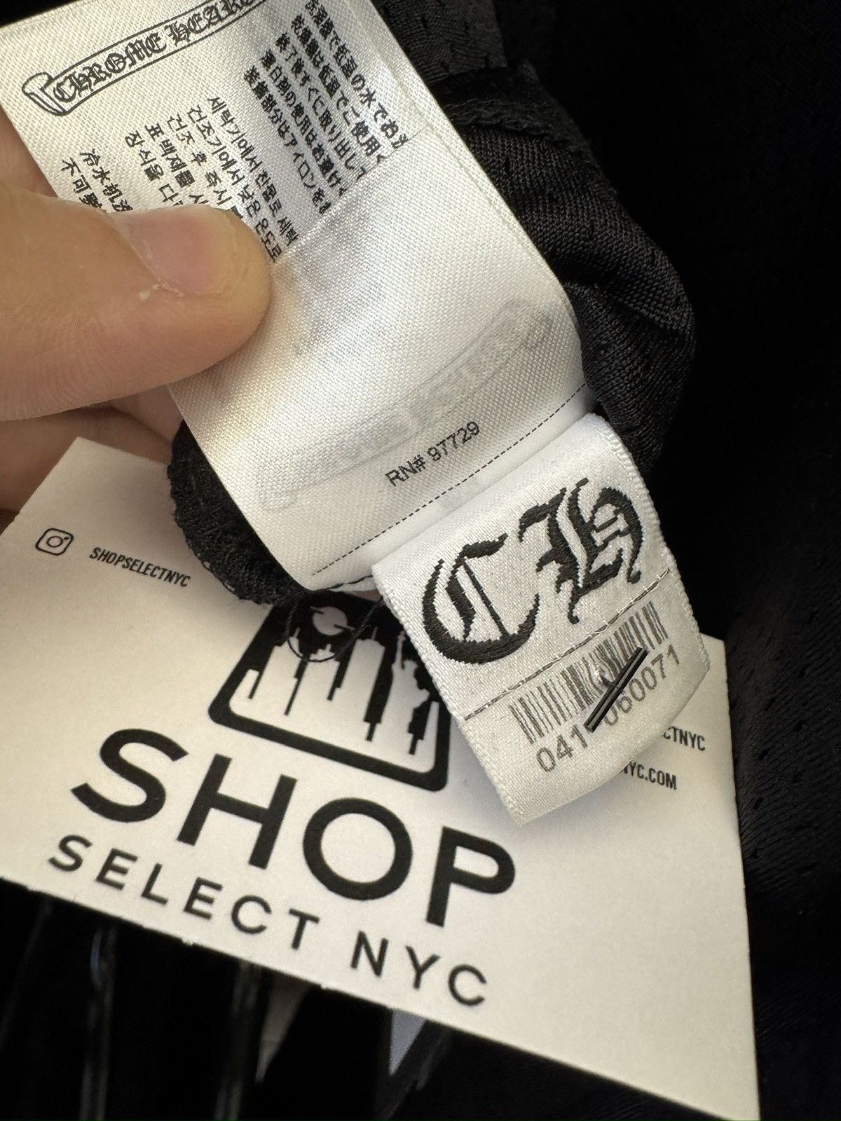 Chrome Hearts BRAND NEW CHROME HEARTS WARM-UP MESH LONG SLEEVE JERSEY Size US L / EU 52-54 / 3 - 4 Thumbnail