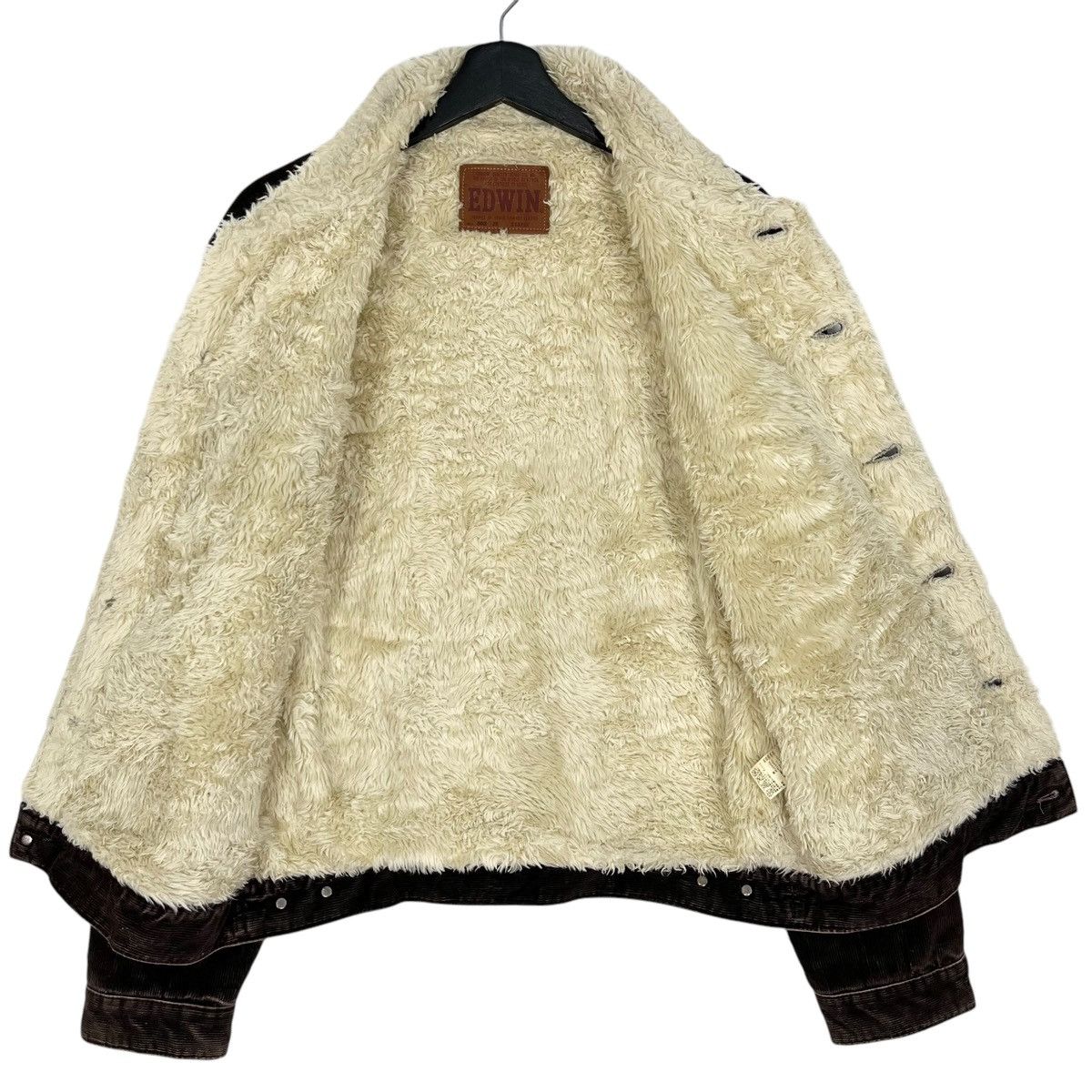 Edwin Edwin Corduroy Sherpa Jacket Wrange Coat Size US M / EU 48-50 / 2 - 7 Thumbnail