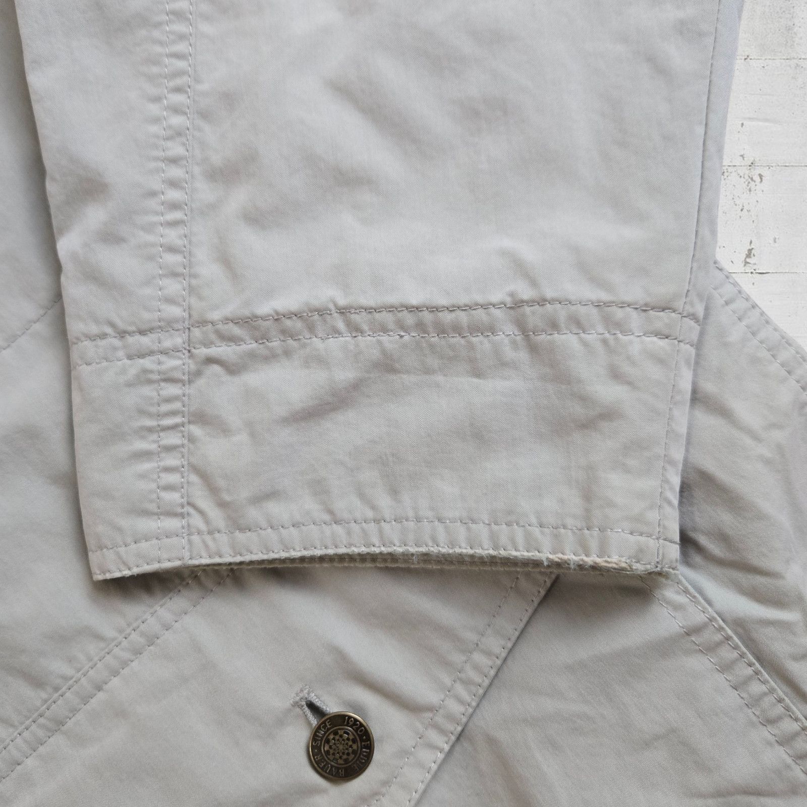 Eddie Bauer 90s Eddie Bauer Utility Golf Jacket Pale Khaki Canvas Size US M / EU 48-50 / 2 - 8 Thumbnail