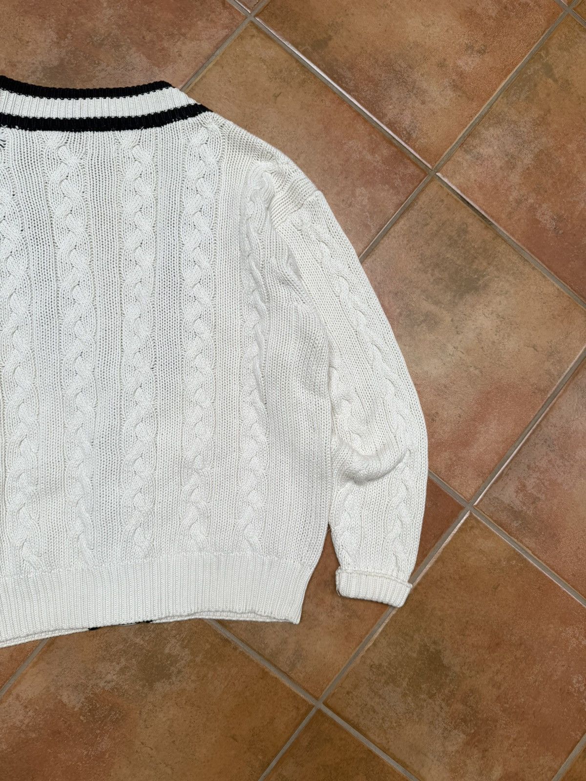 Gap Vintage GAP Cable Knit Cardigan Size US L / EU 52-54 / 3 - 9 Thumbnail