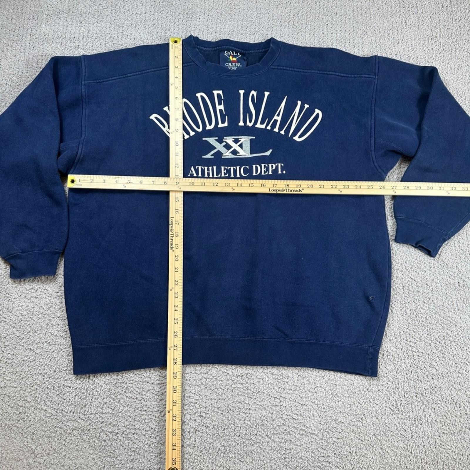 Galt Crew Galt Crew Rhode Island Athletic Dept Sweatshirt Navy Blue Size US XXL / EU 58 / 5 - 2 Thumbnail