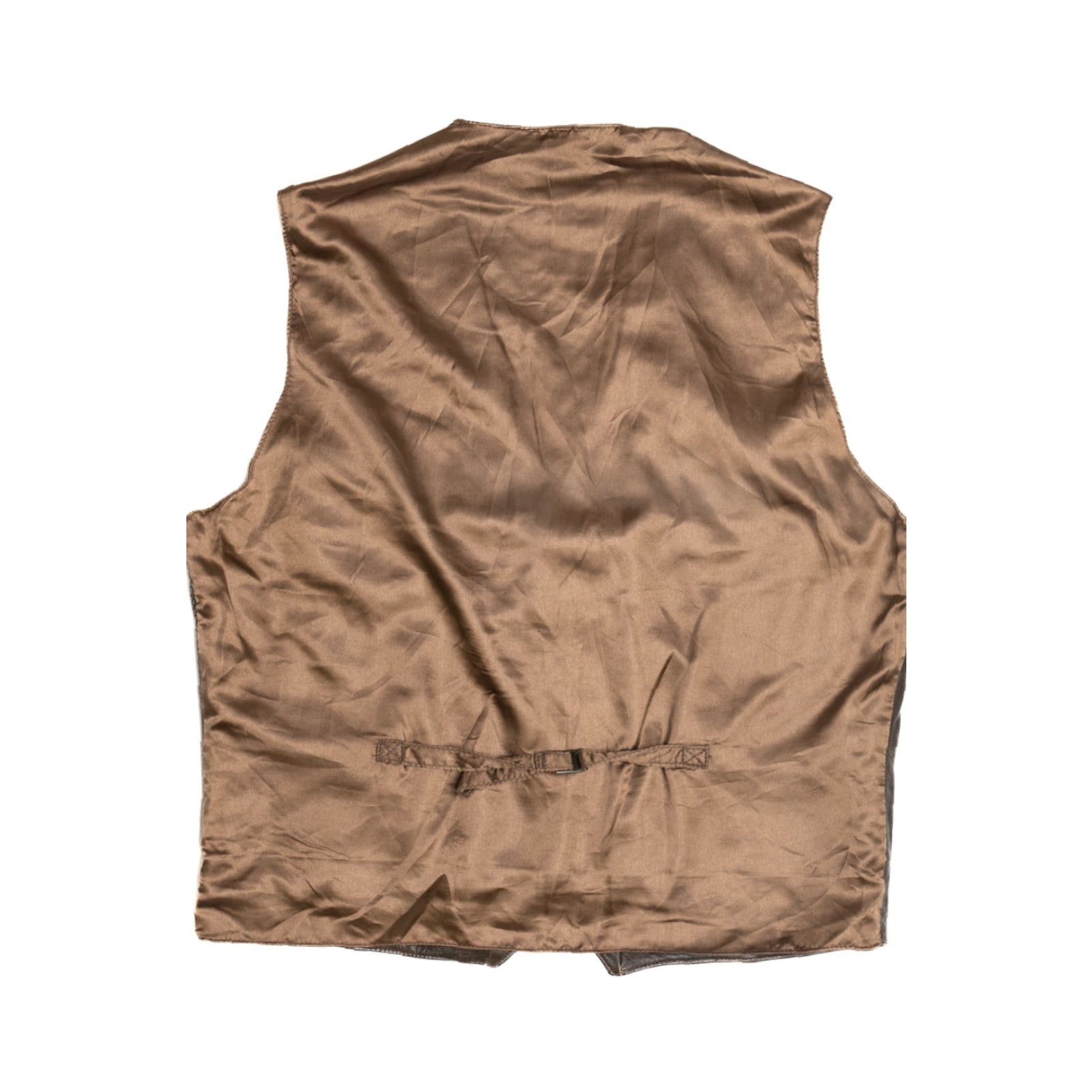 Vintage VINTAGE Chief Apparel Leather Vest Shirt Adults Large Brown 1990s Mens Size US L / EU 52-54 / 3 - 2 Thumbnail