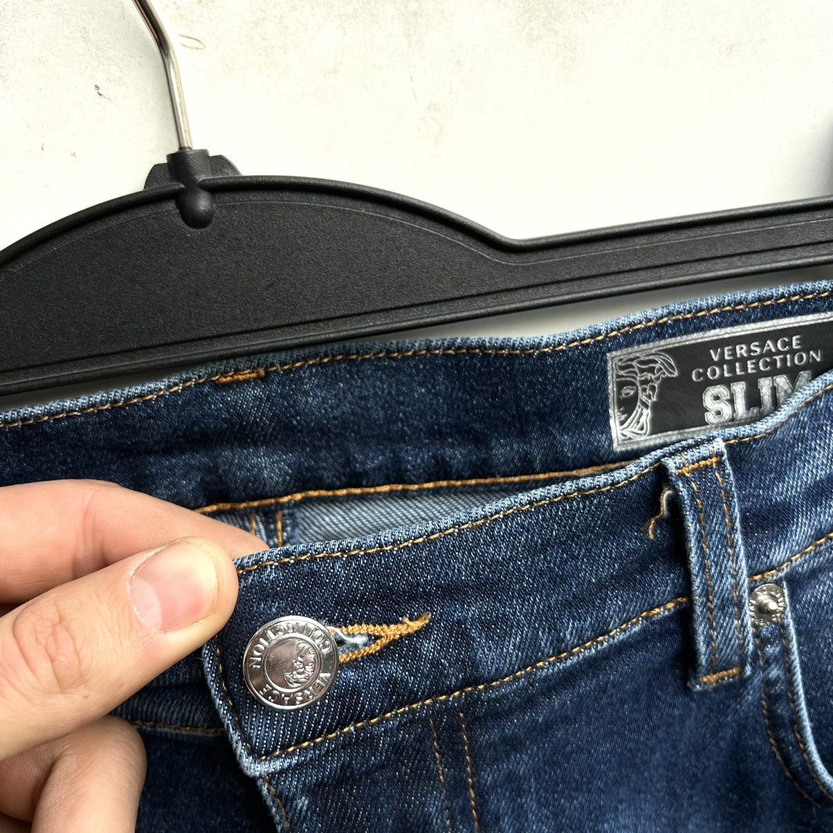Versace × Versace Jeans Couture Versace Collection Medusa logo jeans Size US 36 / EU 52 - 3 Thumbnail