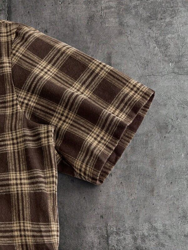 Japanese Brand Natural Canvas Shirt Asymmetrical Panel Edition Size US M / EU 48-50 / 2 - 4 Thumbnail