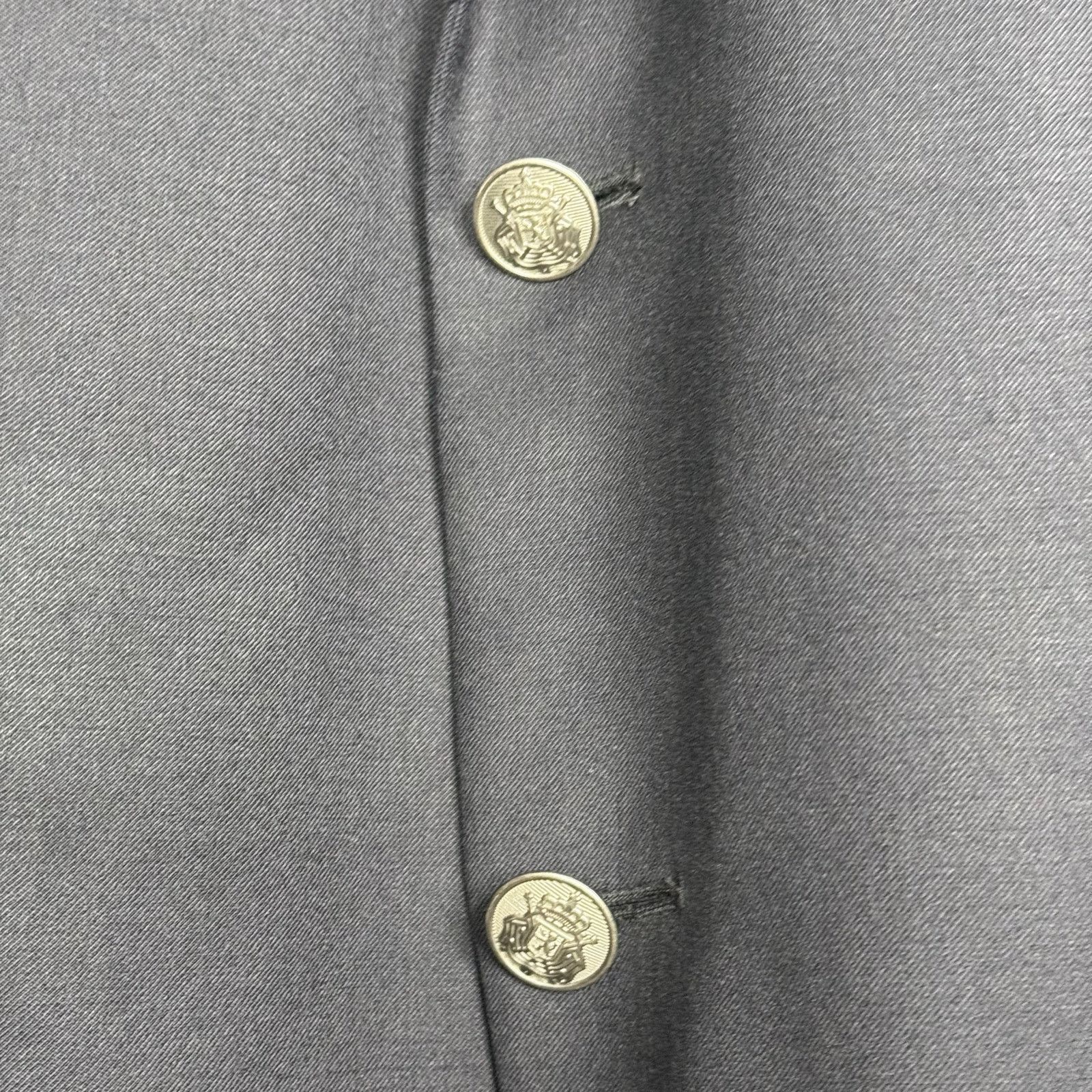 Michael Kors MICHAEL MICHAEL KORS Men's Sport Coat Blazer Two-Button Navy Size 46R - 4 Thumbnail