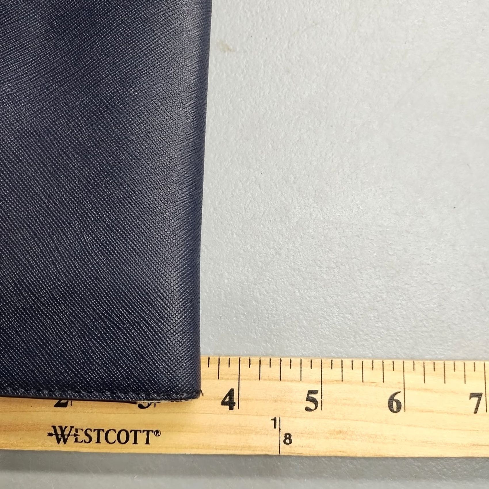 Vintage kate spade new york Laurel Way Stacy Clutch Wallet Womens Navy Snap Closure Wallet Navy Women’s Basic Pattern Solid Vintage No Size ONE SIZE - 7 Thumbnail