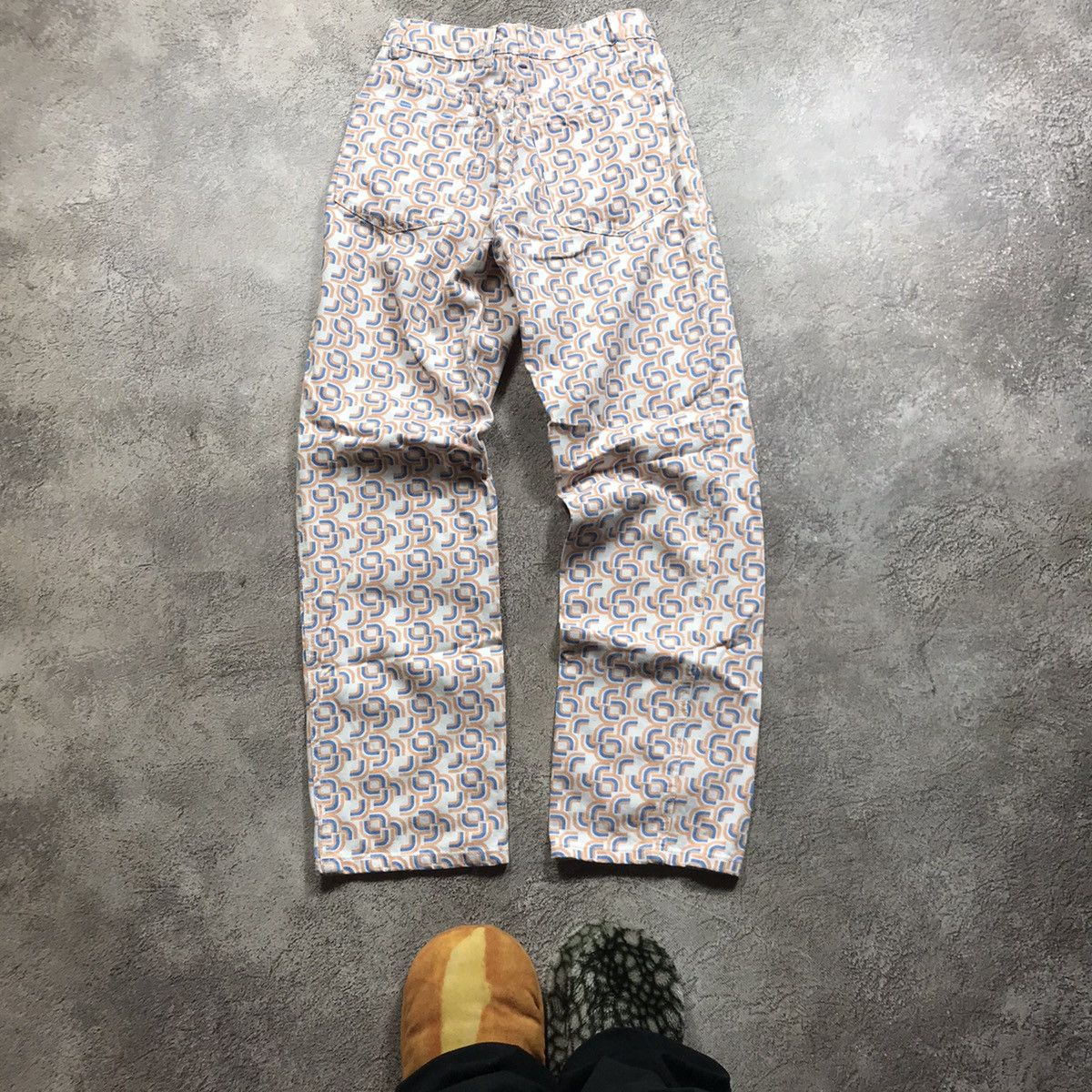 Vintage Y2K Vintage Baggy Distressed Flared Pants Japanese Skate 26 Size 26" / US 2 / IT 38 - 4 Thumbnail