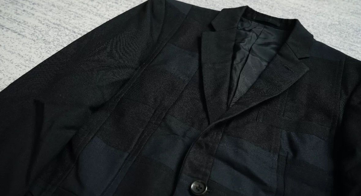 Comme des Garcons Splicing grid suit jacket 2412-Nextarrow Size US S / EU 44-46 / 1 - 4 Thumbnail
