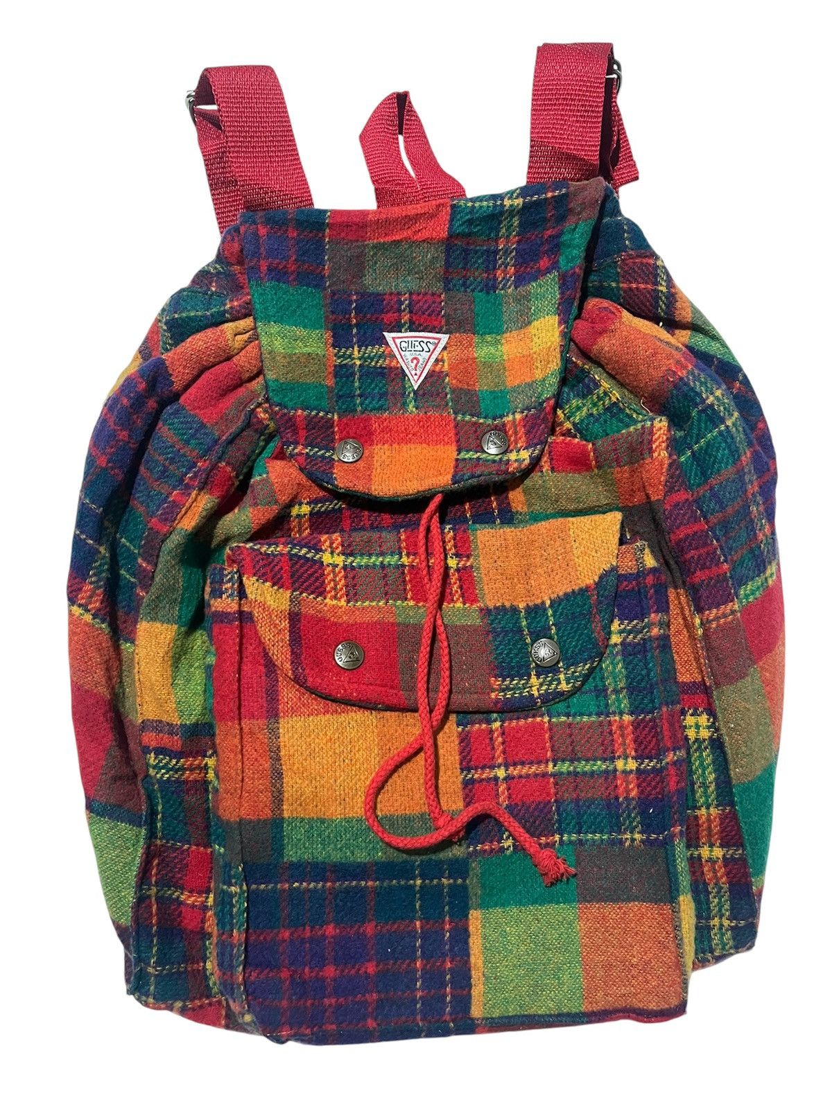 Guess Authentic Vintage GUESS Made in Usa Backpack Size ONE SIZE - 1 Thumbnail
