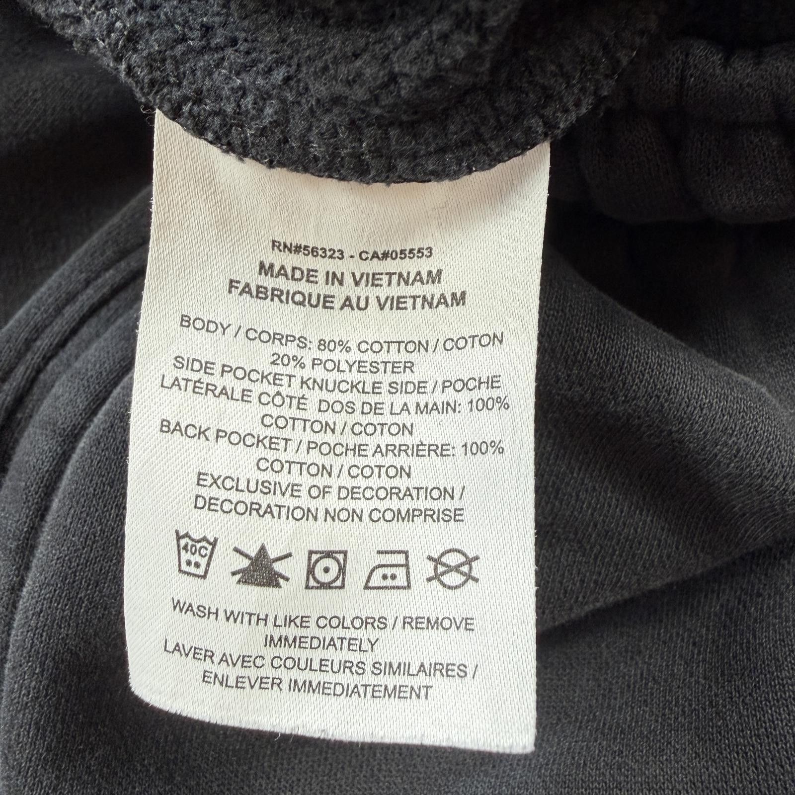 Nike Nike Fleece Jogger Sweatpants Mens M Black Embroidered Logo Size US 32 / EU 48 - 6 Thumbnail