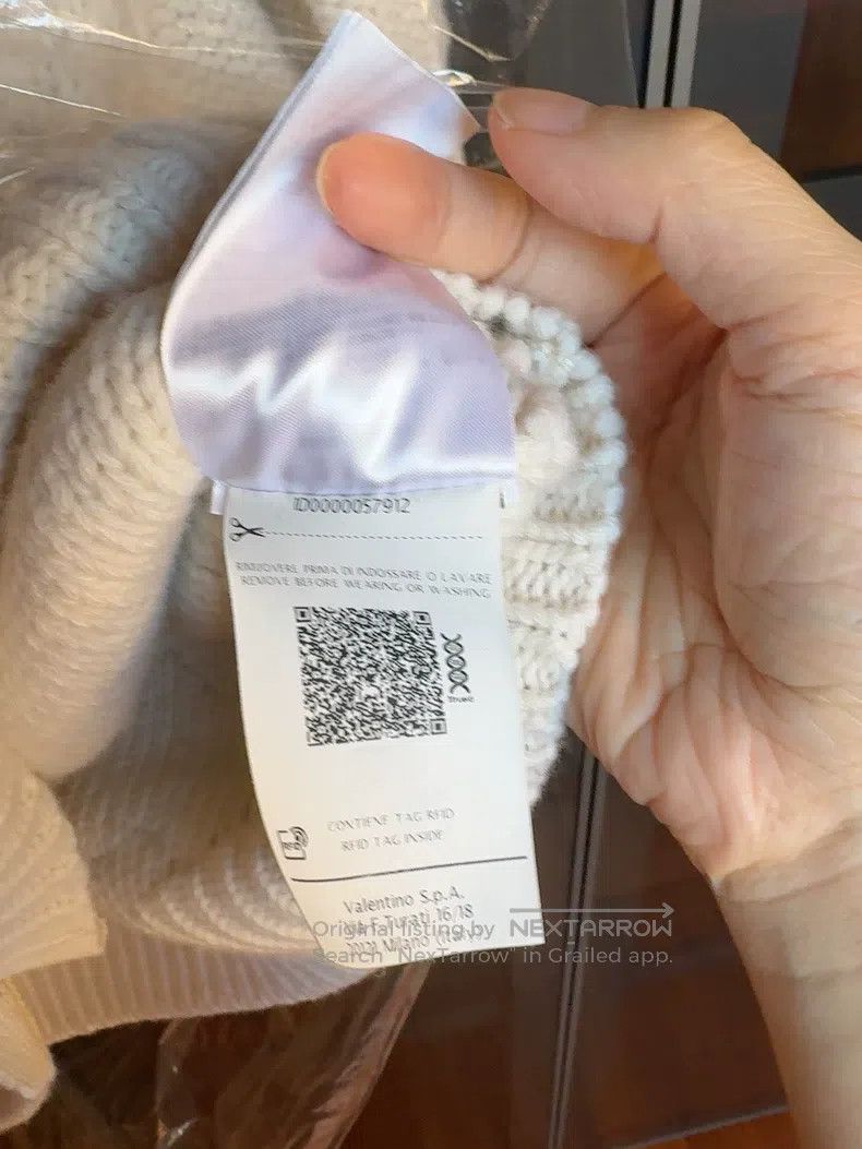 Valentino Valentino White lace patchwork knitted cardigan Size S / US 4 / IT 40 - 4 Thumbnail
