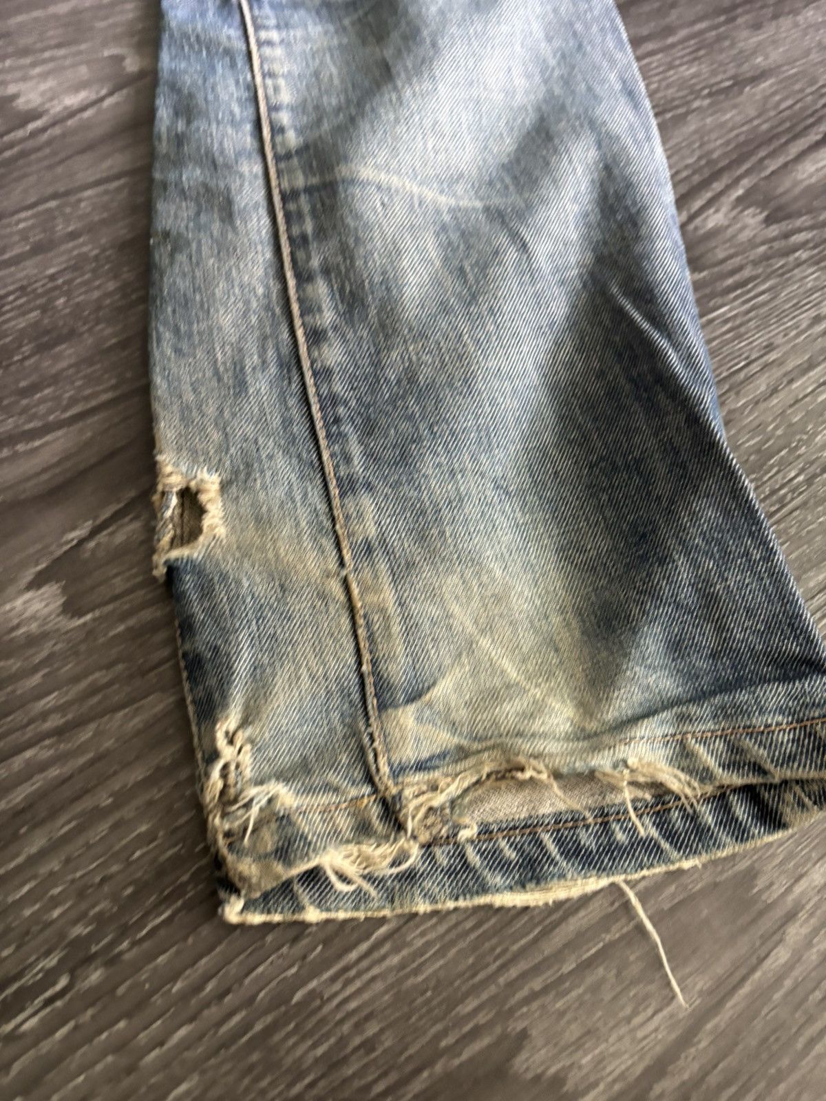 Beauty Beast Beauty:Beast Thrashed 3D Denim Size US 32 / EU 48 - 10 Thumbnail