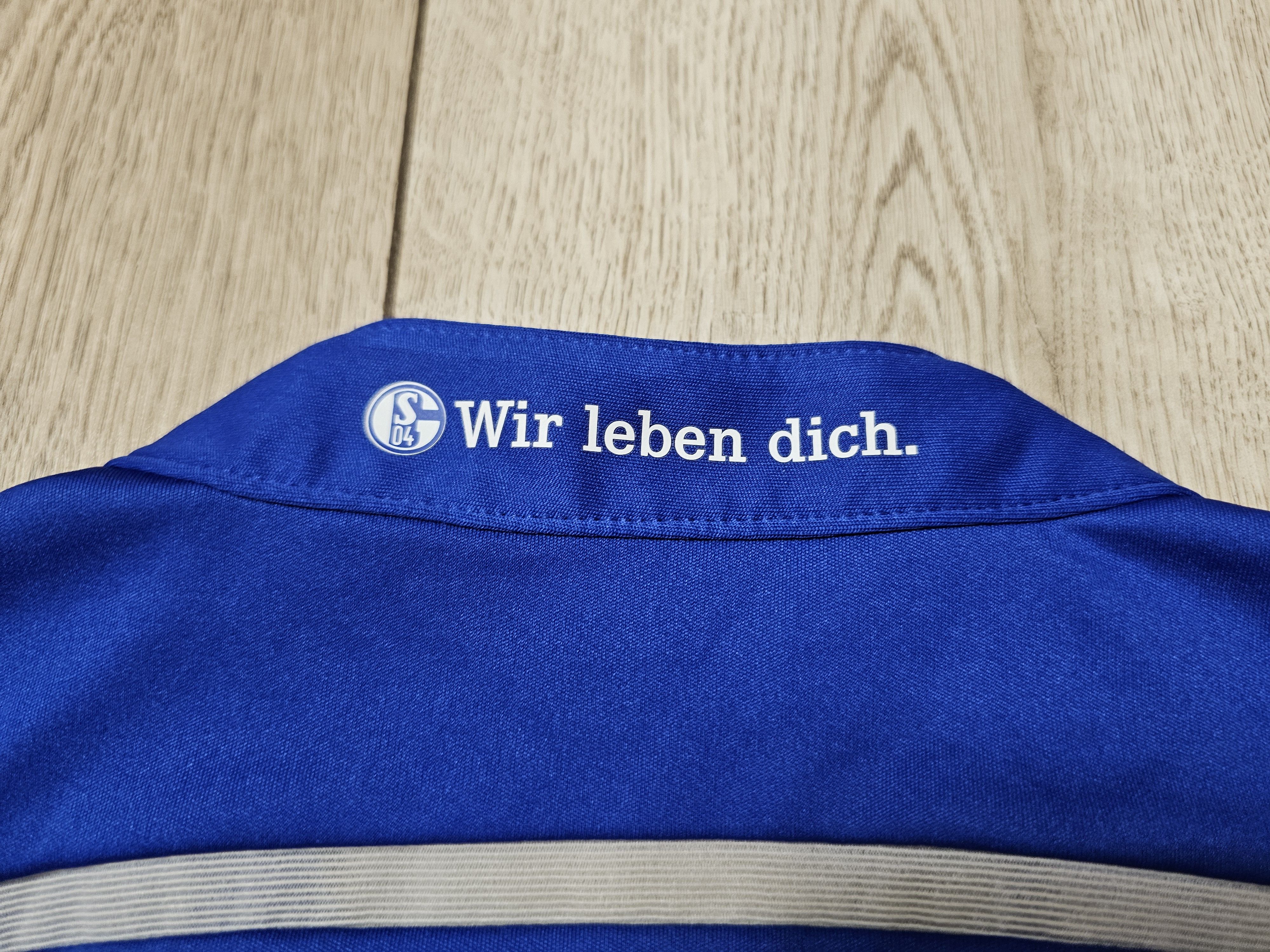 Adidas SCHALKE 04 2015 2016 HOME FOOTBALL GERMANY SOCCER JERSEY Size US XL / EU 56 / 4 - 5 Thumbnail