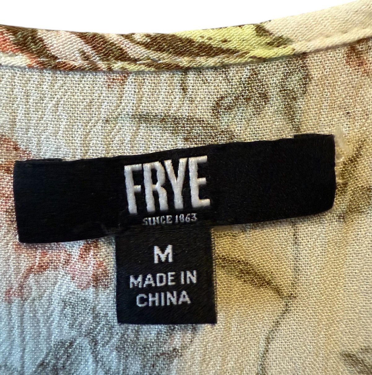 Frye Frye Floral Maxi Dress Sleeveless Gauze Pocket Western Boho Size M / US 6-8 / IT 42-44 - 4 Thumbnail