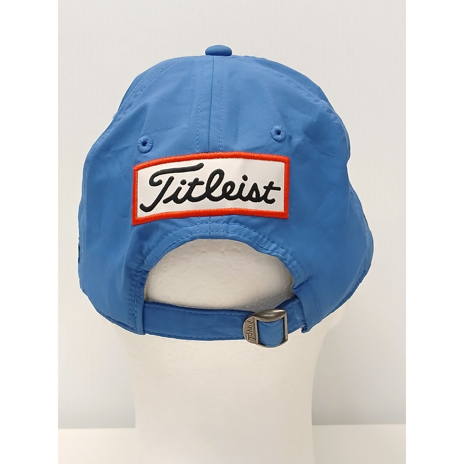 Titleist Titleist (OSFM) Blue Poly Blend Dri Fit Strap Golf Cap Size ONE SIZE - 5 Thumbnail