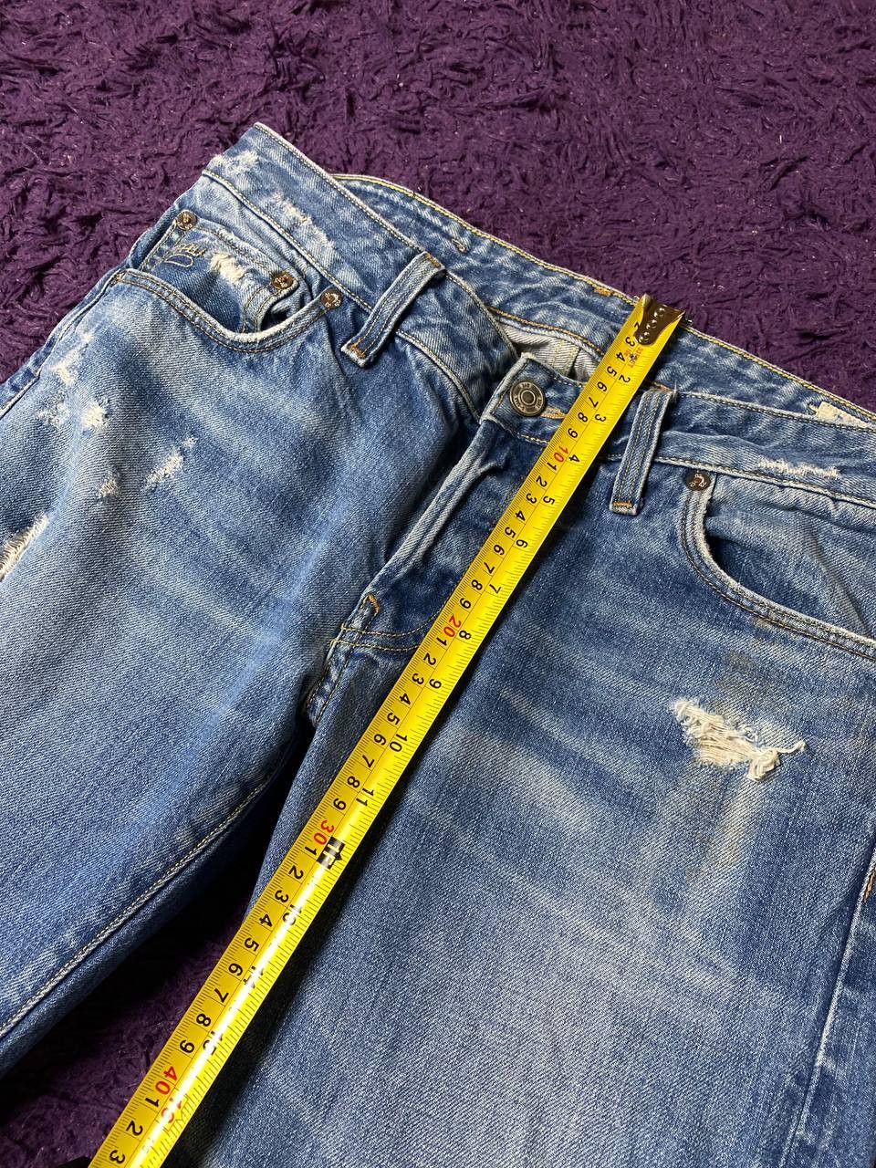 G-Star G-Star Raw distressed Jeans 3301 Y2K logo vintage streetwear Size US 32 / EU 48 - 16 Thumbnail