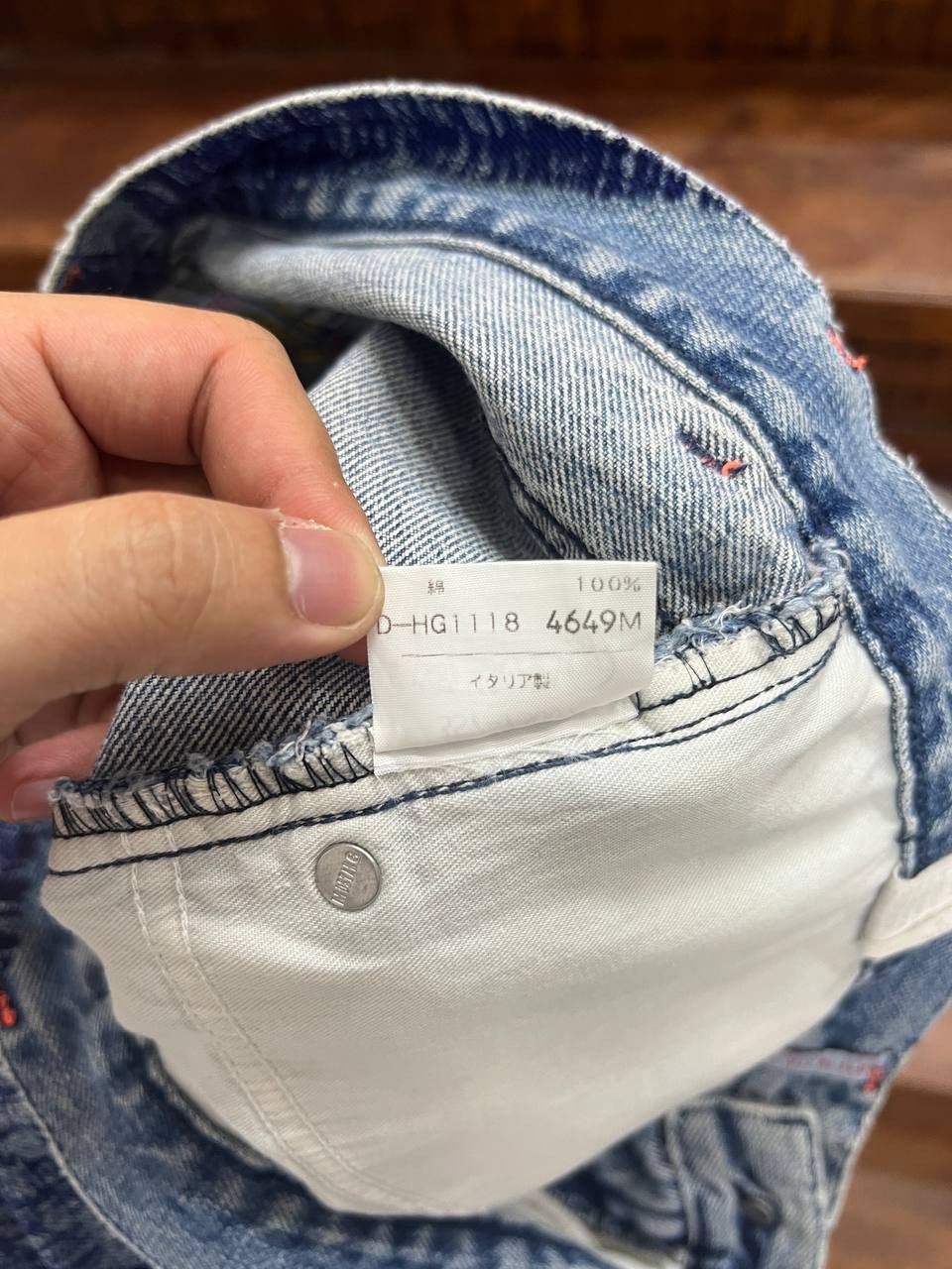 W&LT AW97 W&LT Walter Van Beirendonck Pen Scribble Denim Size US 32 / EU 48 - 10 Thumbnail