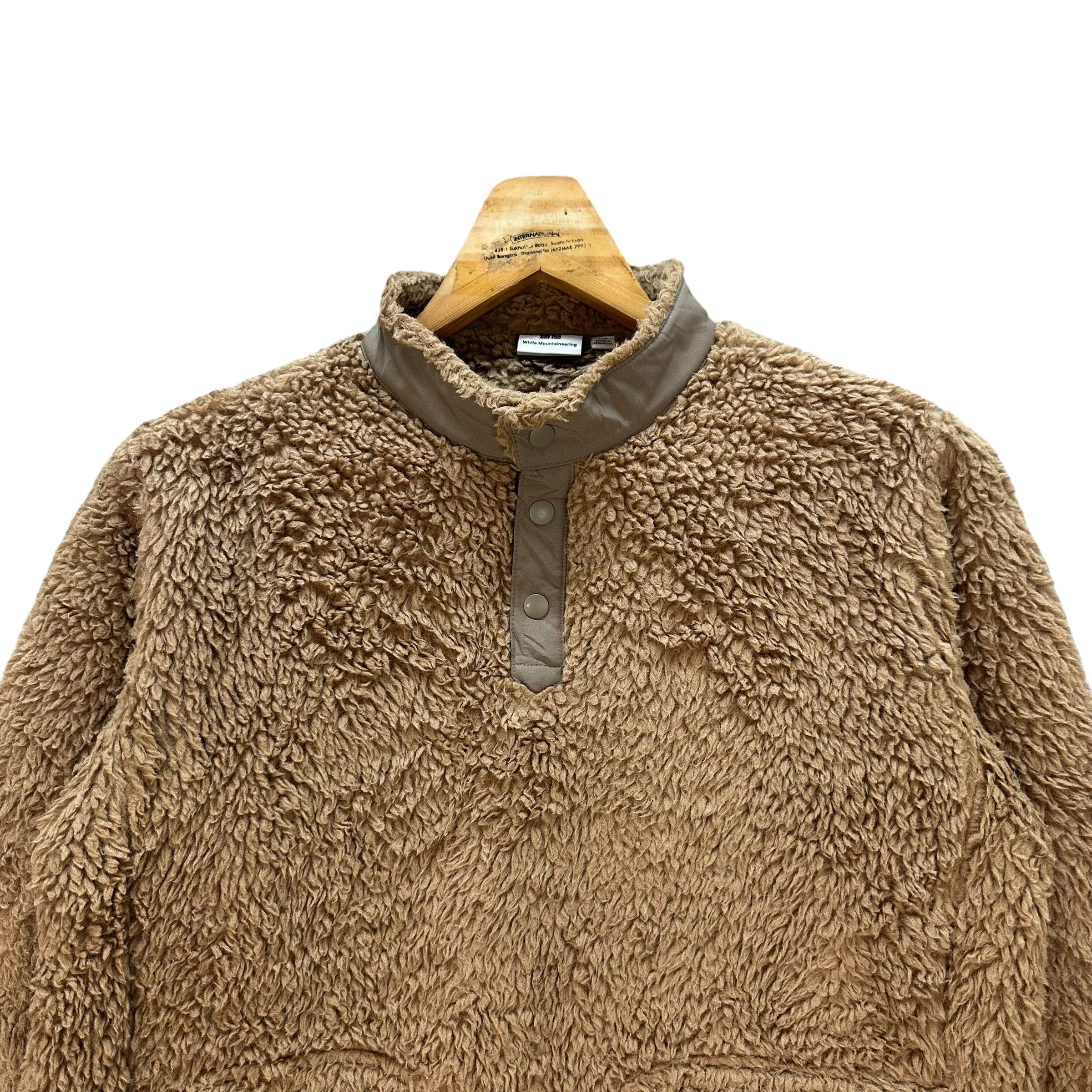 Uniqlo × White Mountaineering White Mountaineering Half Button Turtle Neck Fleece #8977-44 Size US S / EU 44-46 / 1 - 2 Thumbnail
