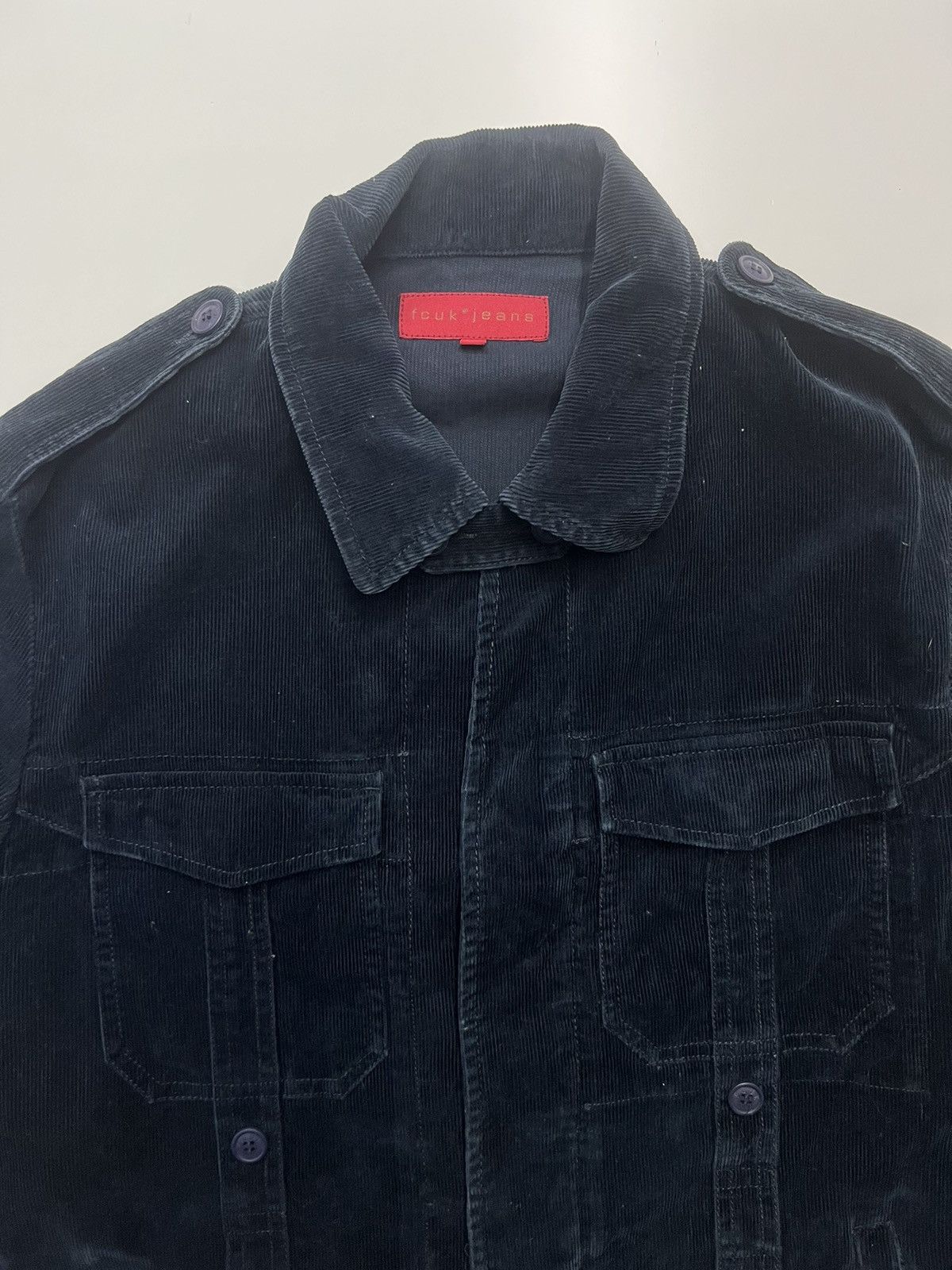 FCUK FCUK JEANS CORDUROY JACKET Size US M / EU 48-50 / 2 - 4 Thumbnail
