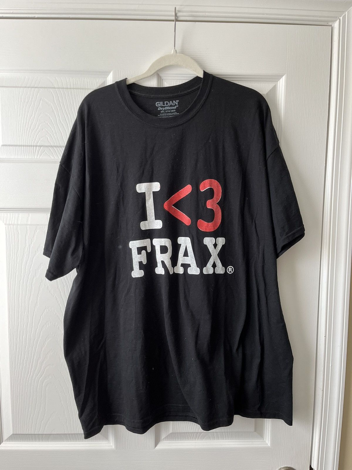 Band Tees × Drain Gang × Rap Tees 1 OF 1 Fraxiom I <3 Frax Tee Size US XXL / EU 58 / 5 - 1 Thumbnail