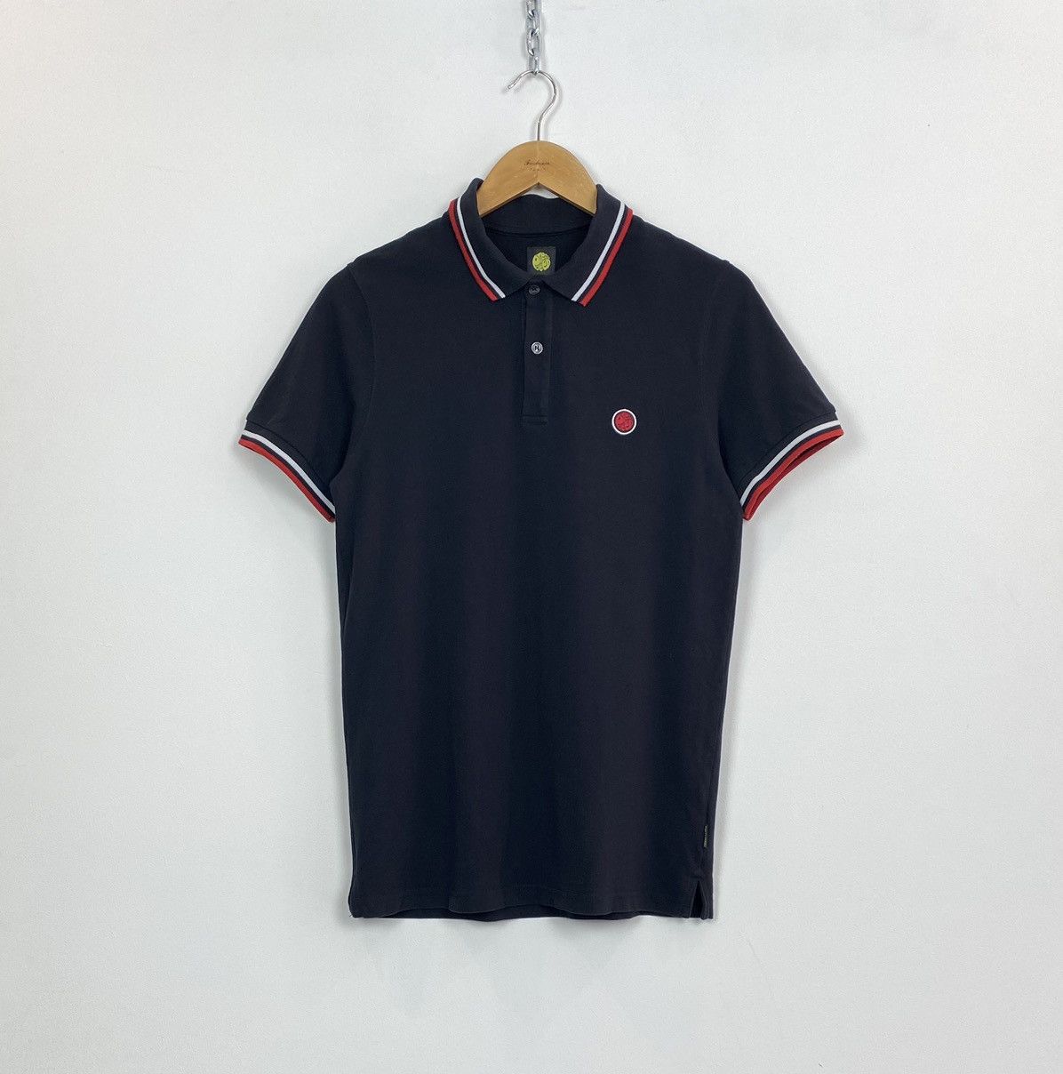 Pretty Green Pretty Green Short Sleeve Polo Shirt Mens Size S Black Top Size US S / EU 44-46 / 1 - 1 Thumbnail