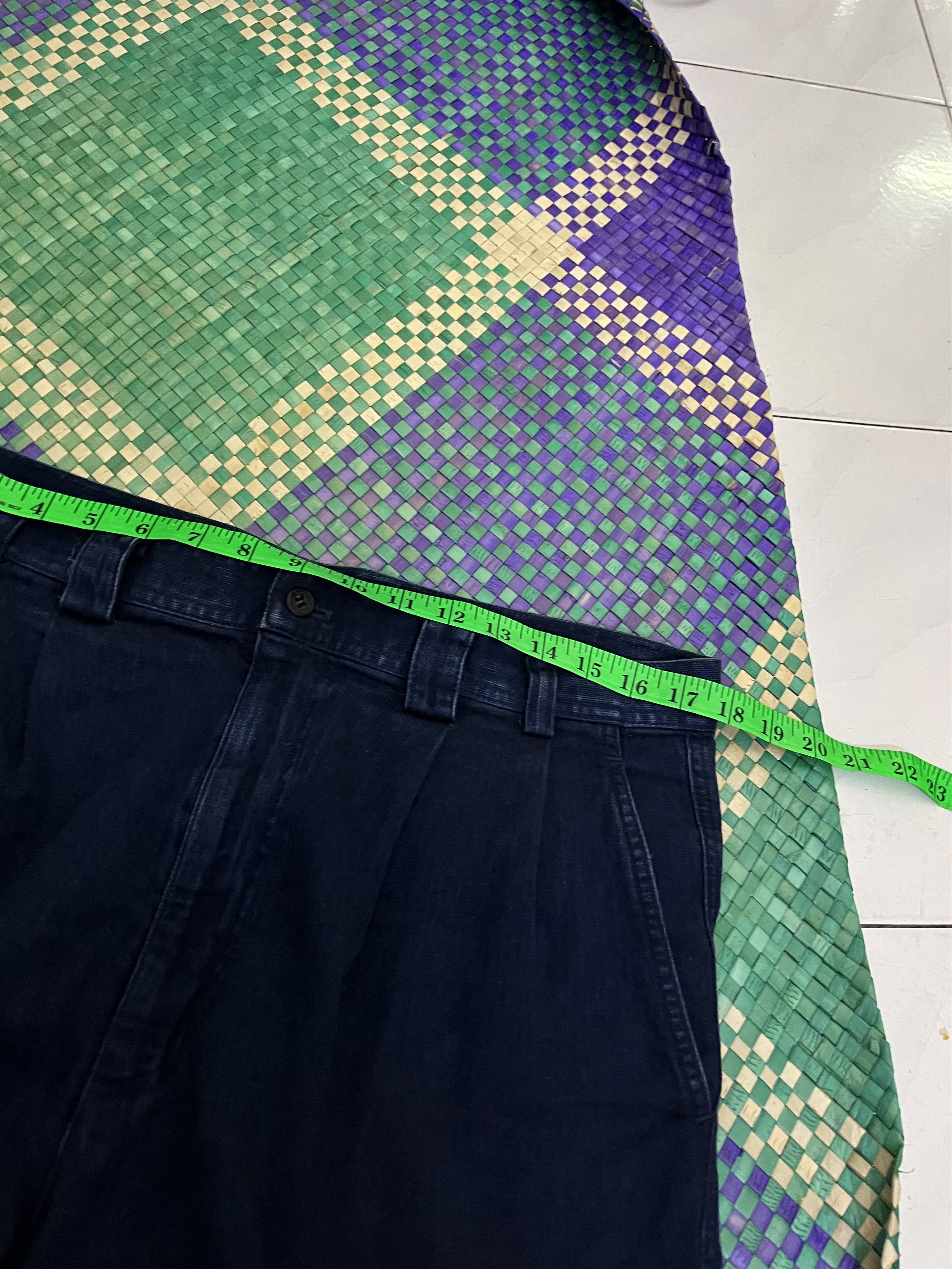 MCM MCM baggy Pleated Pants Denim Size US 34 / EU 50 - 6 Thumbnail