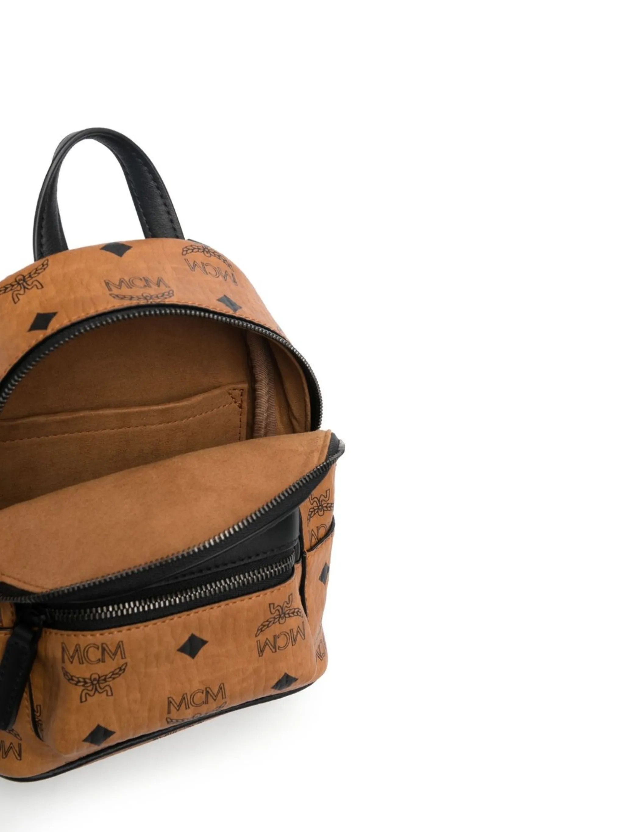 MCM o1mt1gz0125 Size: OS / Mini Stark Crossbody Bag Brown/Black Size ONE SIZE - 5 Thumbnail