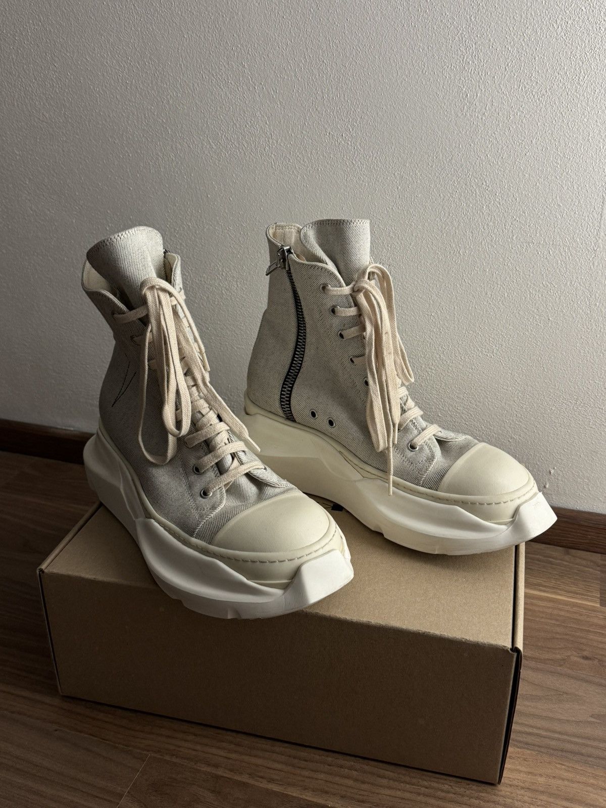 Rick Owens Drkshdw RICK OWENS DRKSHDW ABSTRACT HIGH SHOES Size US 8 / EU 41 - 4 Thumbnail