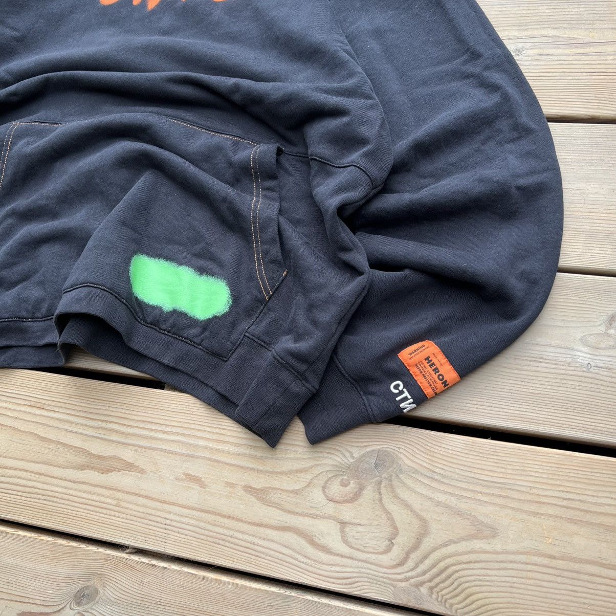 Heron Preston Concrete Jungle Spray Paint CTNMB Rare Hoodie