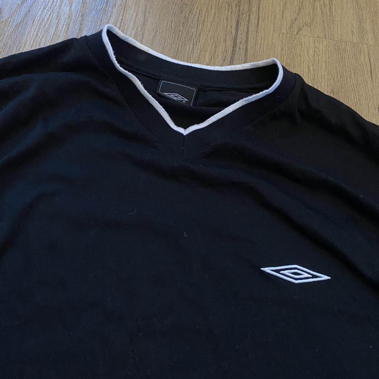 Umbro Umbro black and white t shirt #y2k Boxy Size US XXL / EU 58 / 5 - 3 Thumbnail