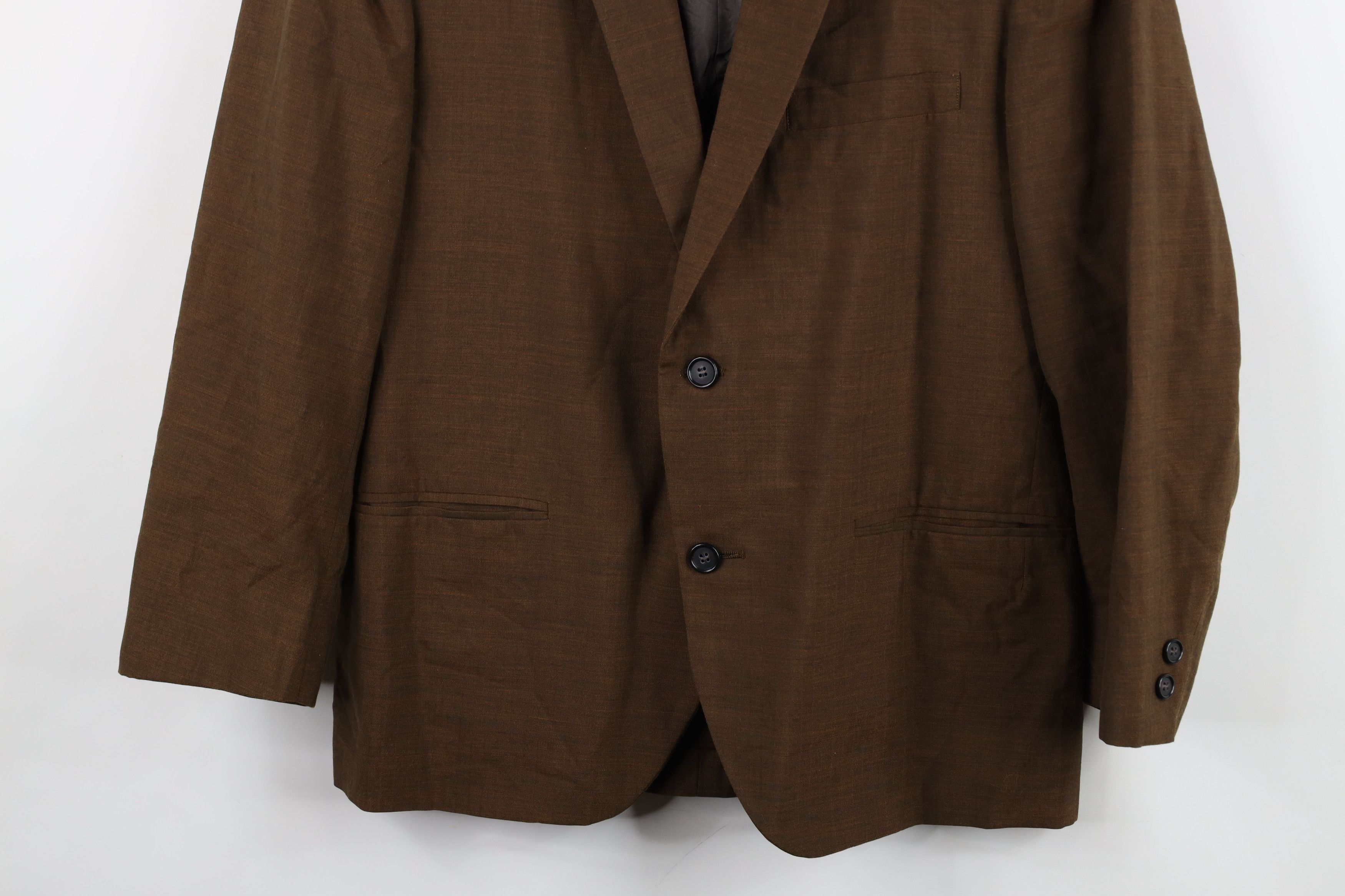 Vintage Vintage 50s Rockabilly Gabardine 2 Button Suit Coat Jacket Size US L / EU 52-54 / 3 - 3 Thumbnail