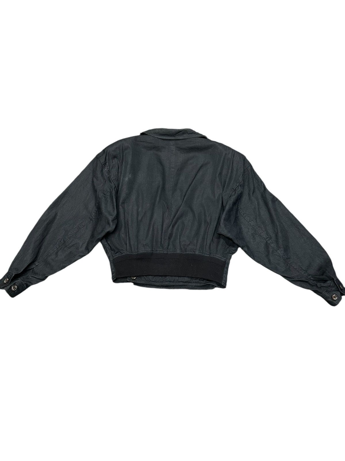 JUN MEN Vintage 90s JUN MEN Crop Bomber Jacket Size US M / EU 48-50 / 2 - 6 Thumbnail
