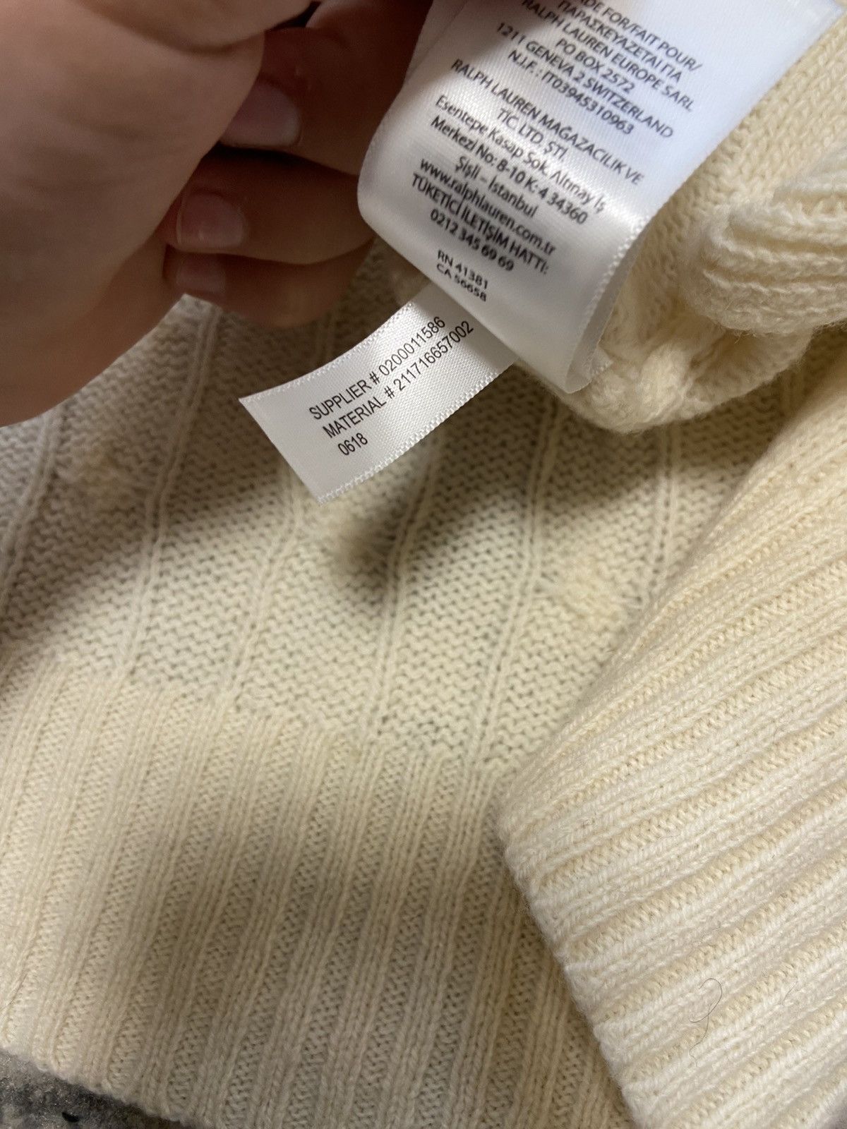 Polo Ralph Lauren × Ralph Lauren × Vintage Polo ralph lauren sweater sweater Size M / US 6-8 / IT 42-44 - 7 Thumbnail