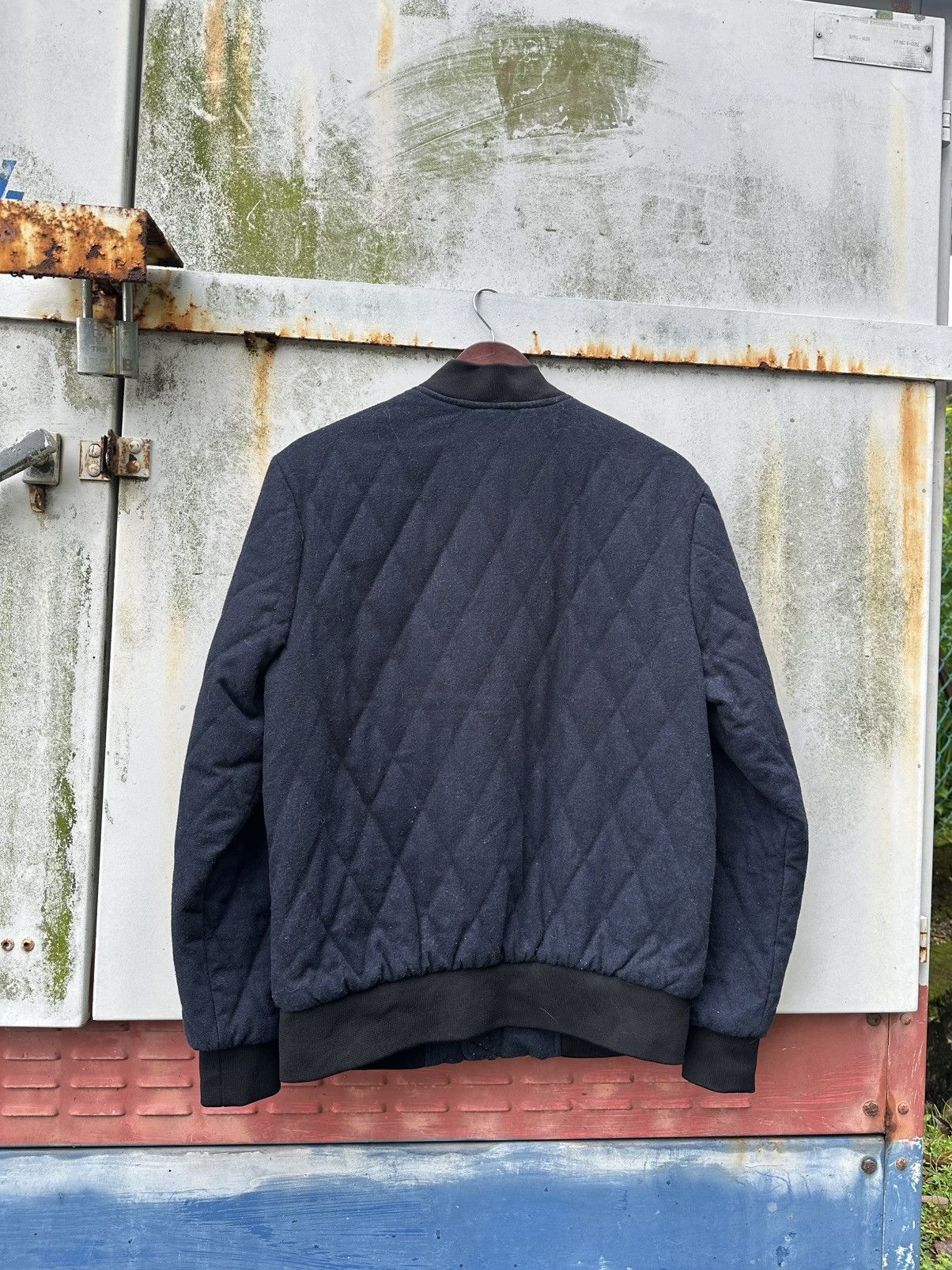 Japanese Brand 👹H&M Quilted Puffer Bomber Jacket Size US M / EU 48-50 / 2 - 6 Thumbnail
