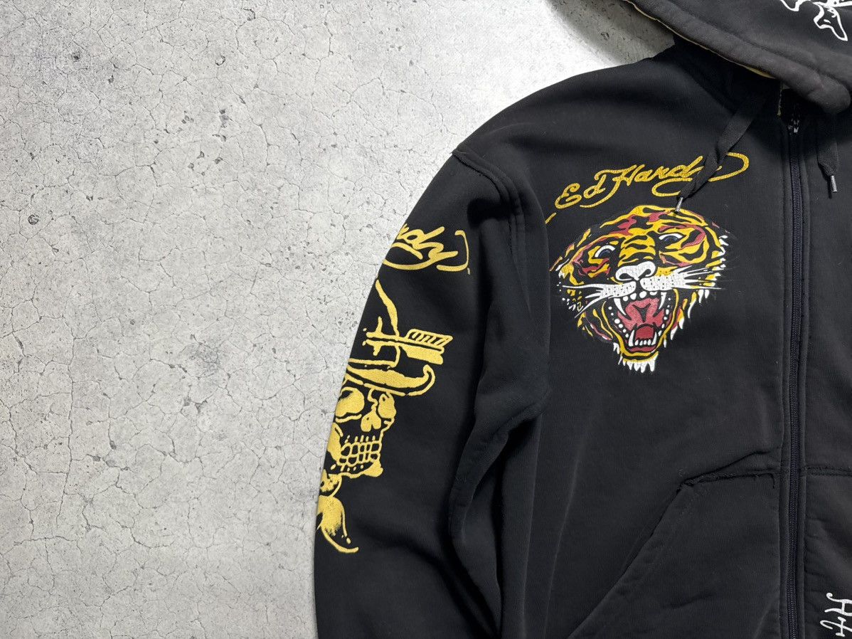 Ed Hardy Ed Hardy Tiger Full Zip Hoodie Black Size US XXL / EU 58 / 5 - 5 Thumbnail