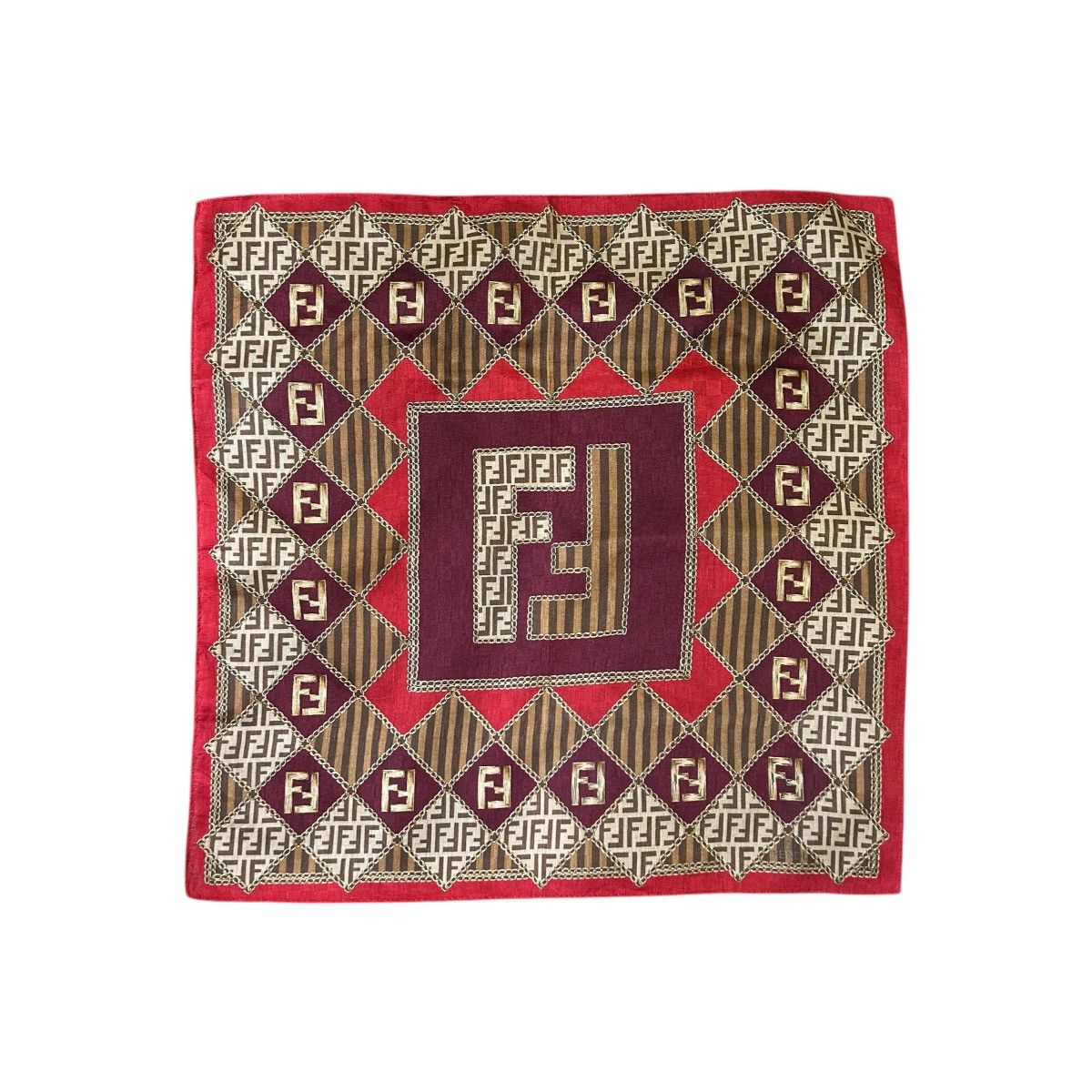 Fendi Vintage Fendi Handkerchief Size ONE SIZE - 1 Thumbnail