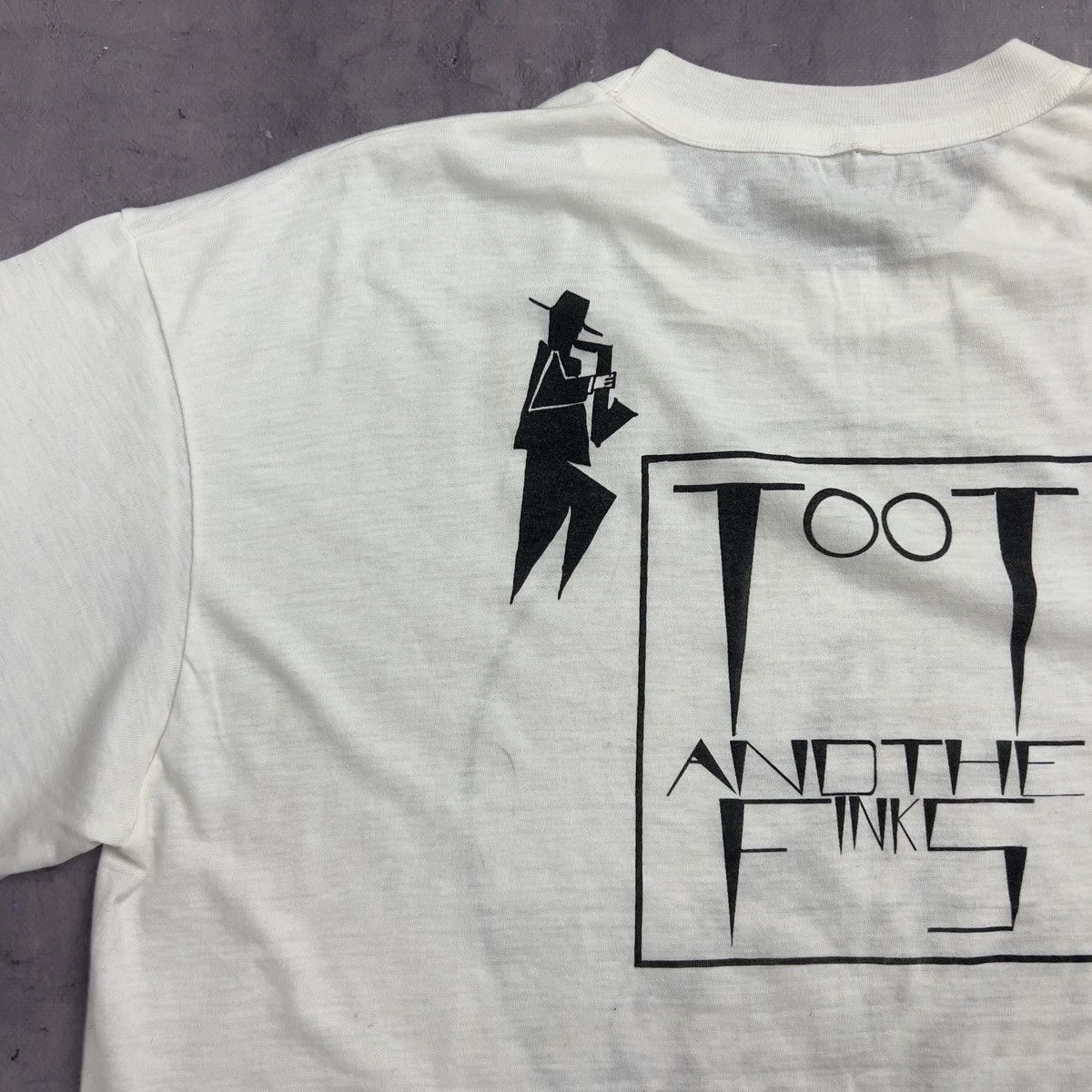 Other Rare! Vintage Toot And The Finks Office Big Logo Tee 90s Size US XL / EU 56 / 4 - 12 Thumbnail