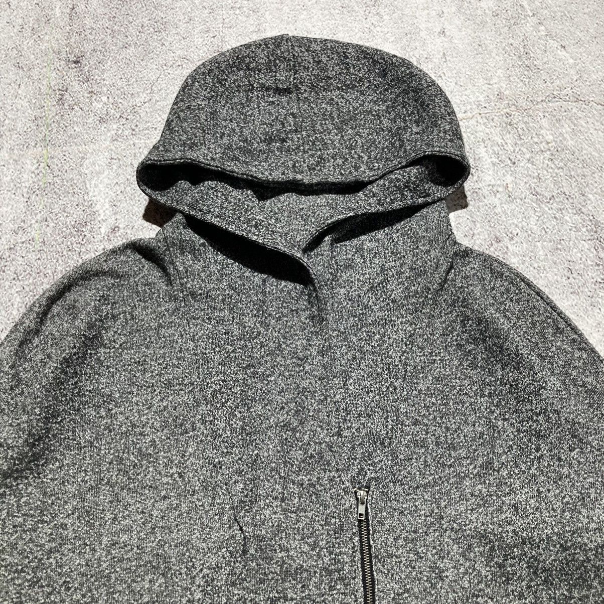 Japanese Brand 2000s Igni Knitted Ziphoodie Beauty Beast Lgb Charcoal Size US XL / EU 56 / 4 - 5 Thumbnail