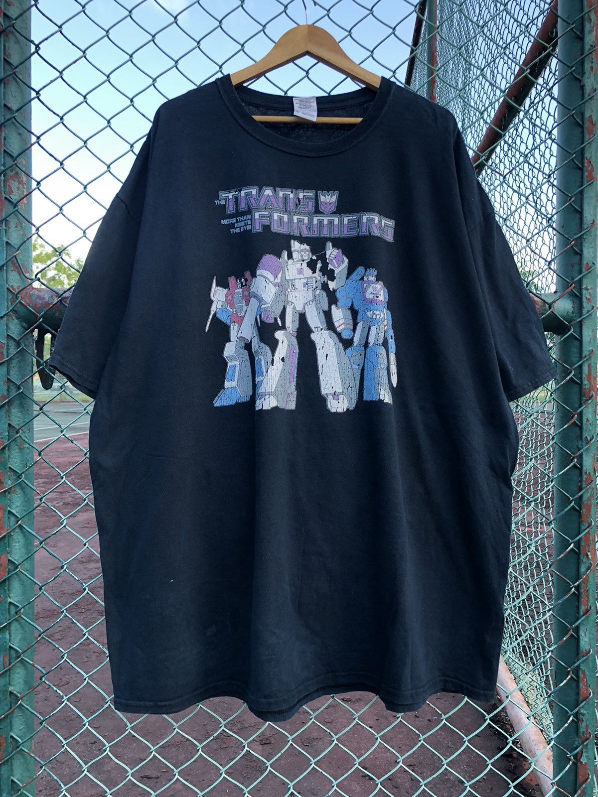 Anime Vintage 90s Anima The Transformers Tee Size US XXL / EU 58 / 5 - 2 Thumbnail