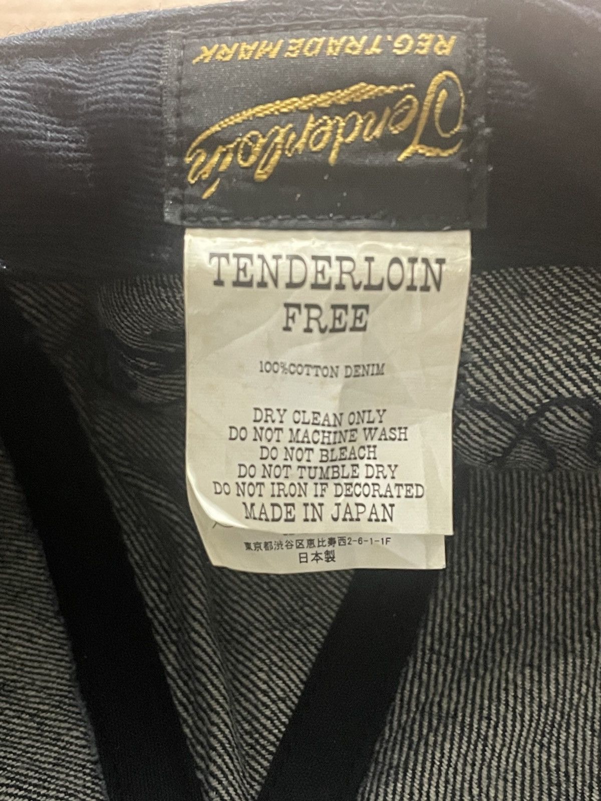 Tenderloin Tenderloin Eight Panel With Short Visor Denim Newsboy Cap Size ONE SIZE - 5 Thumbnail