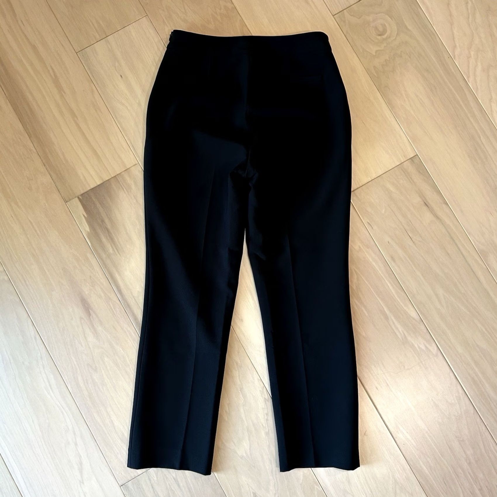 Olive Kate Spade Live Colorfully Cropped Womens 4 Black Ankle Trouser Pant Women Size 27" / US 4 / IT 40 - 2 Thumbnail