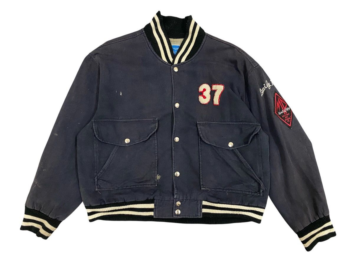 Vintage Vtg Varsity Jacket New York City Size US M / EU 48-50 / 2 - 1 Thumbnail