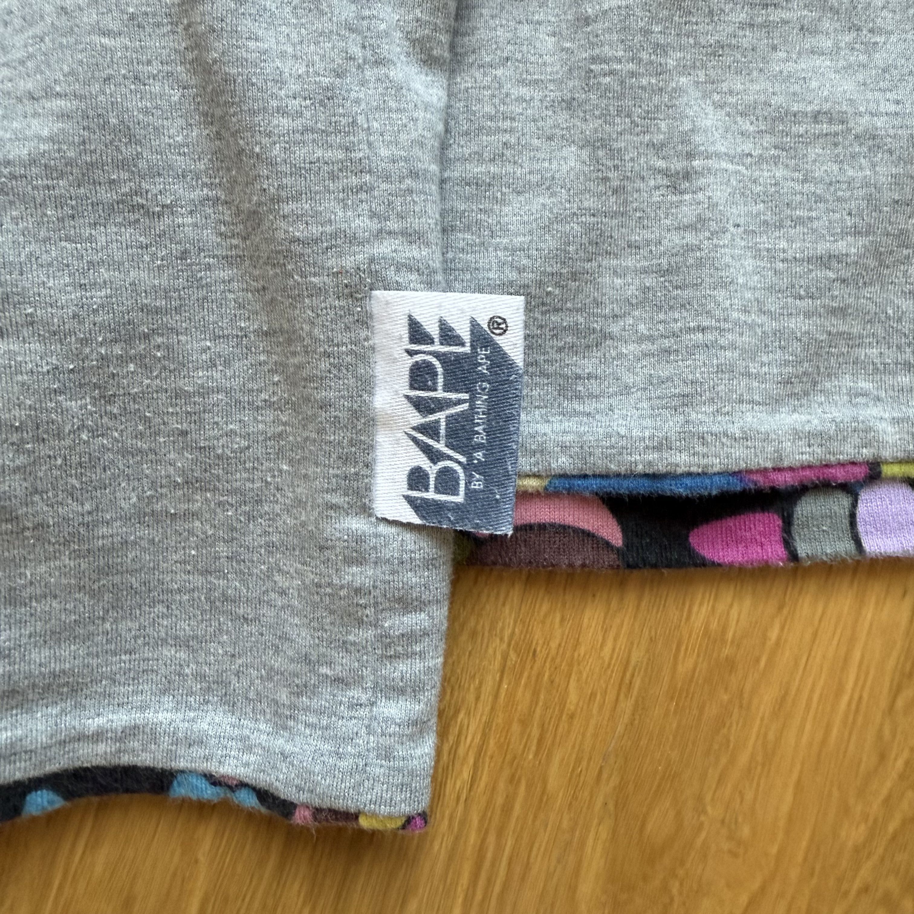 Bape A Bathing Ape-Bape 2000s reversible multicolor tee Size US L / EU 52-54 / 3 - 3 Thumbnail