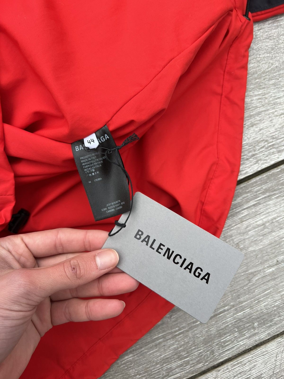 Balenciaga Balenciaga Raincoats jacket zip 2019 Size US S / EU 44-46 / 1 - 10 Thumbnail